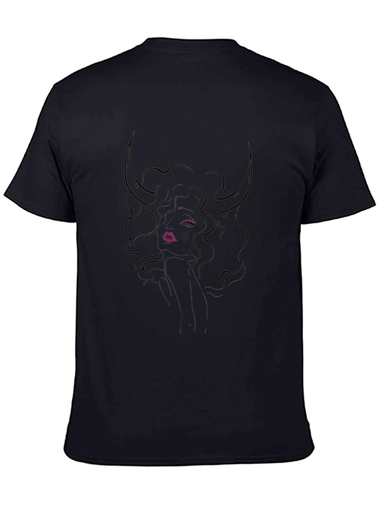 Stylish Graphic Tee - Taurus Woman