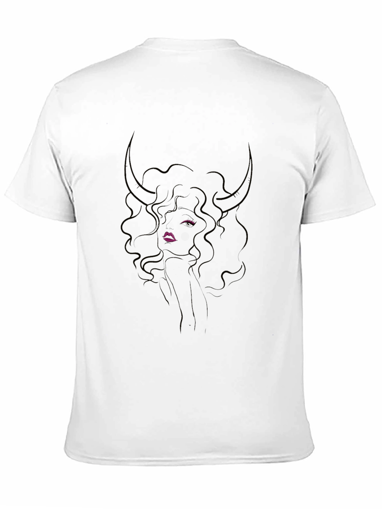 Stylish Graphic Tee - Taurus Woman