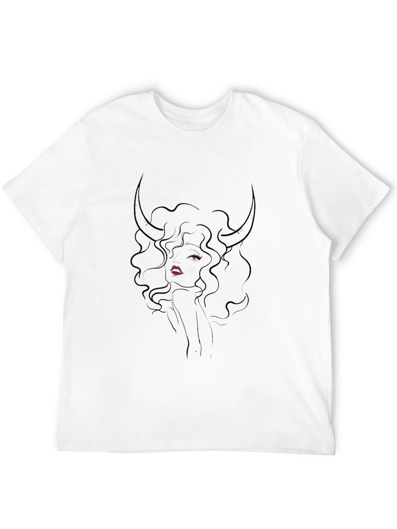 Stylish Graphic Tee - Taurus Woman