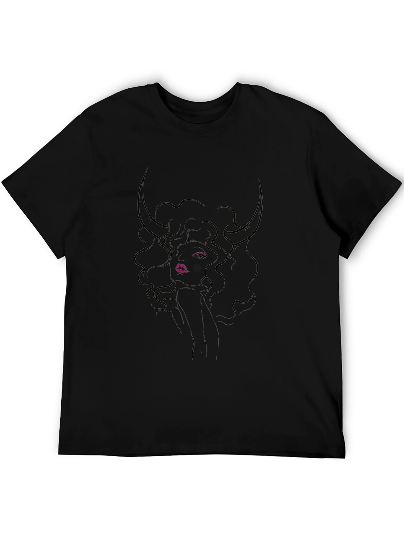 Stylish Graphic Tee - Taurus Woman