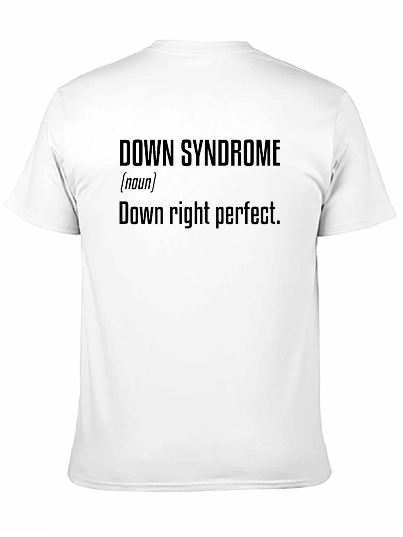 Down Syndrome Definition Black T-Shirt