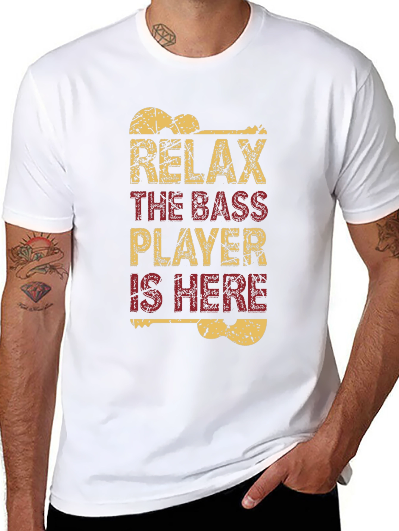 Relax Bass Player T-Shirt