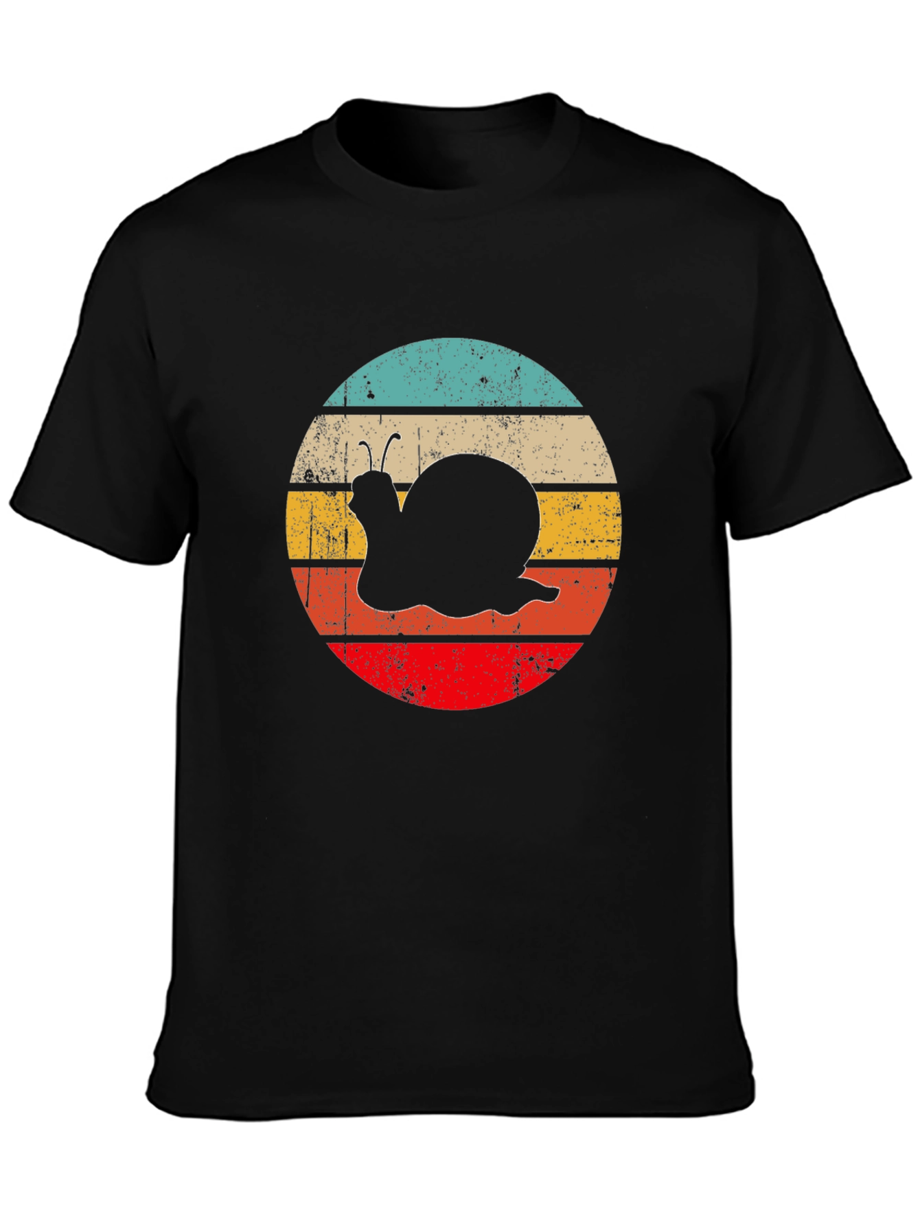 Retro Snail Graphic Tee - Cool & Comfortable