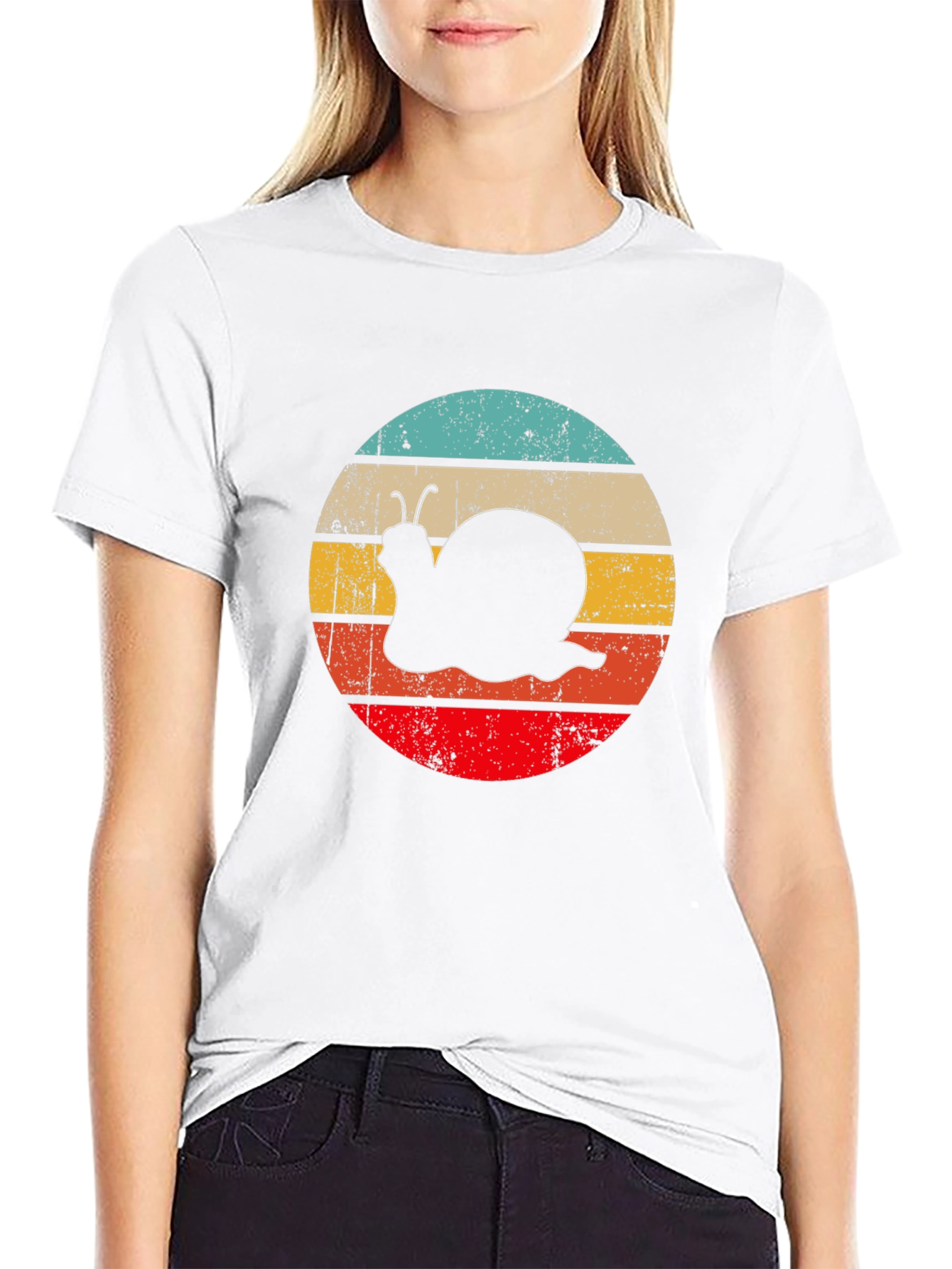Retro Snail Graphic Tee - Cool & Comfortable