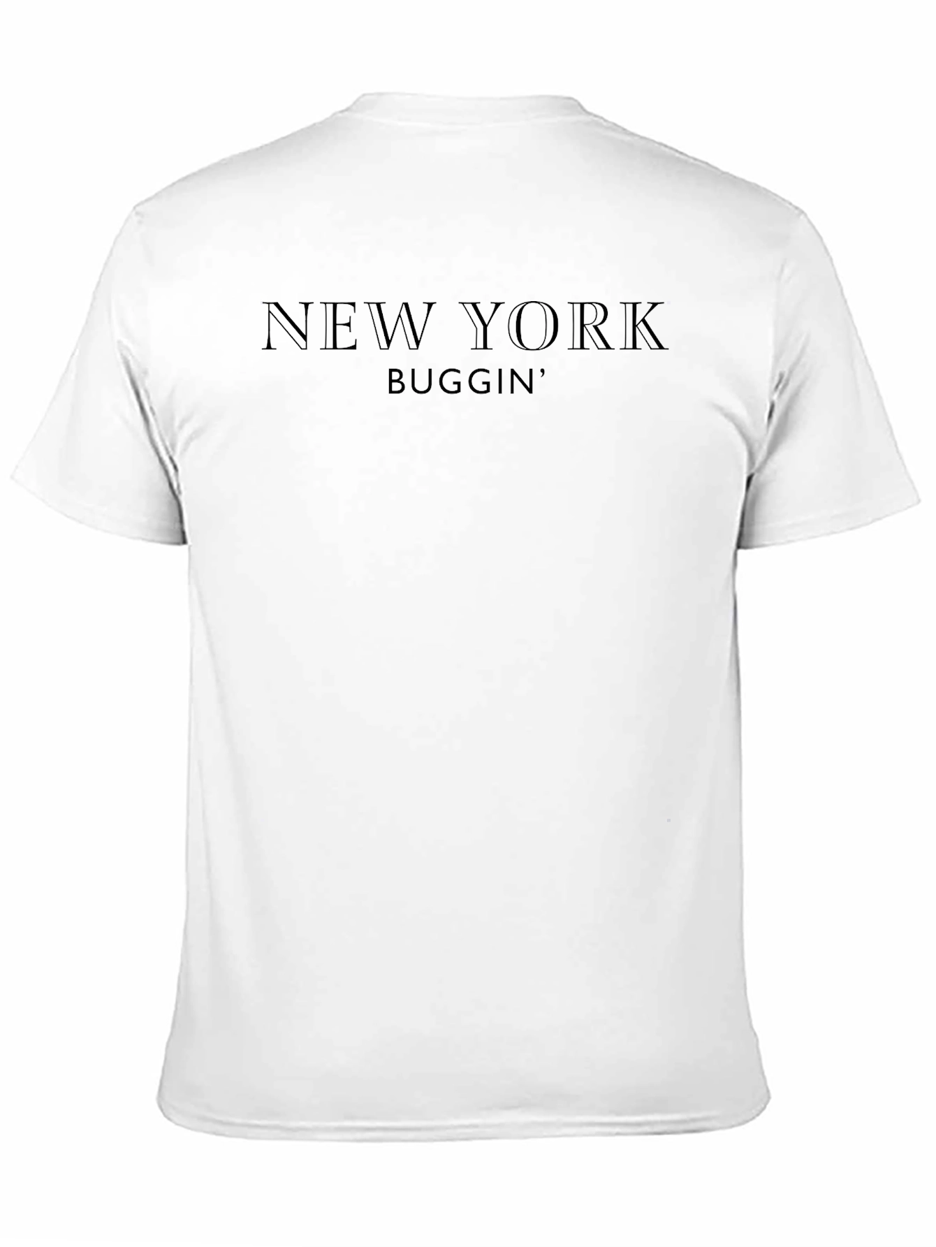 New York Buggin Black Graphic Tee