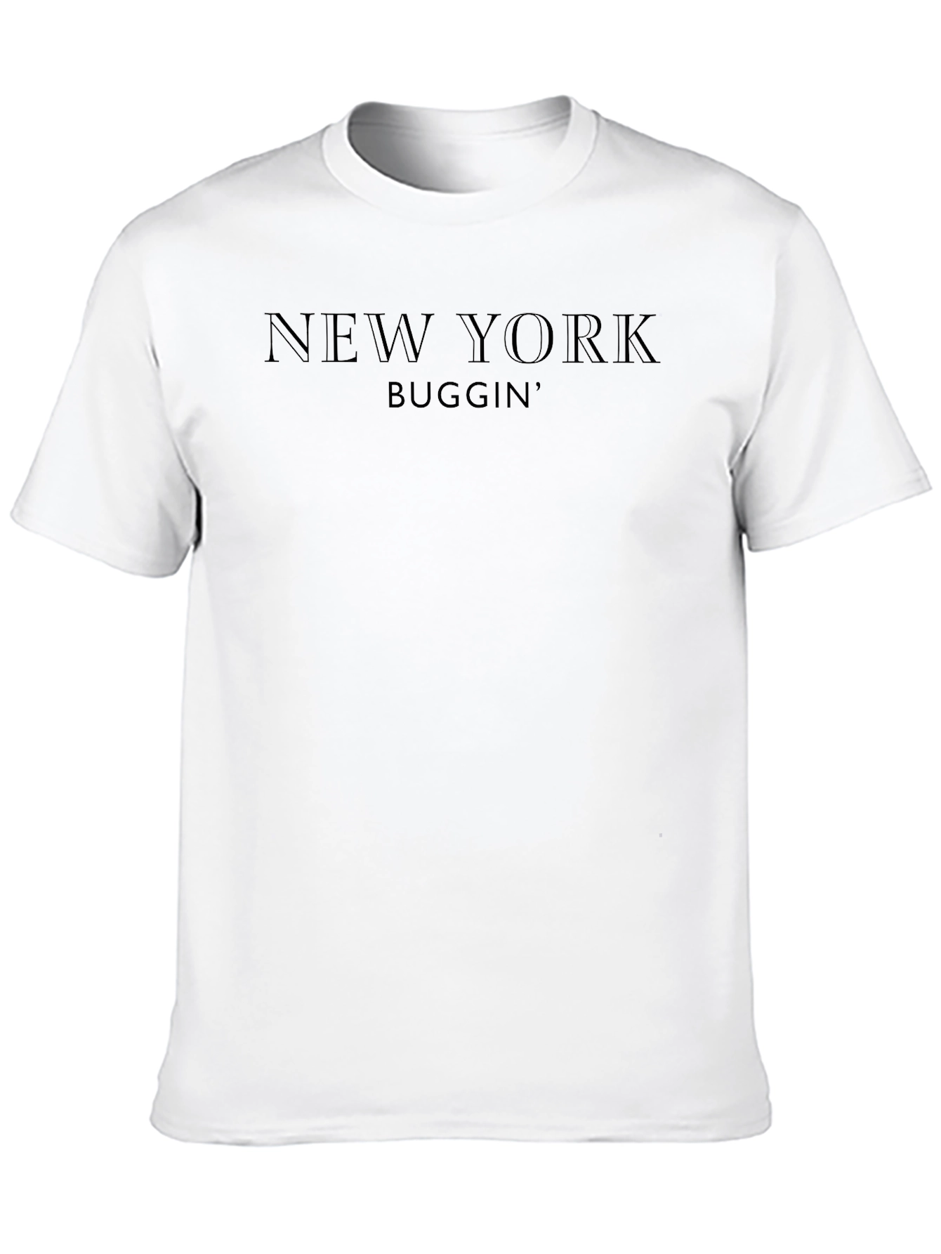 New York Buggin Black Graphic Tee