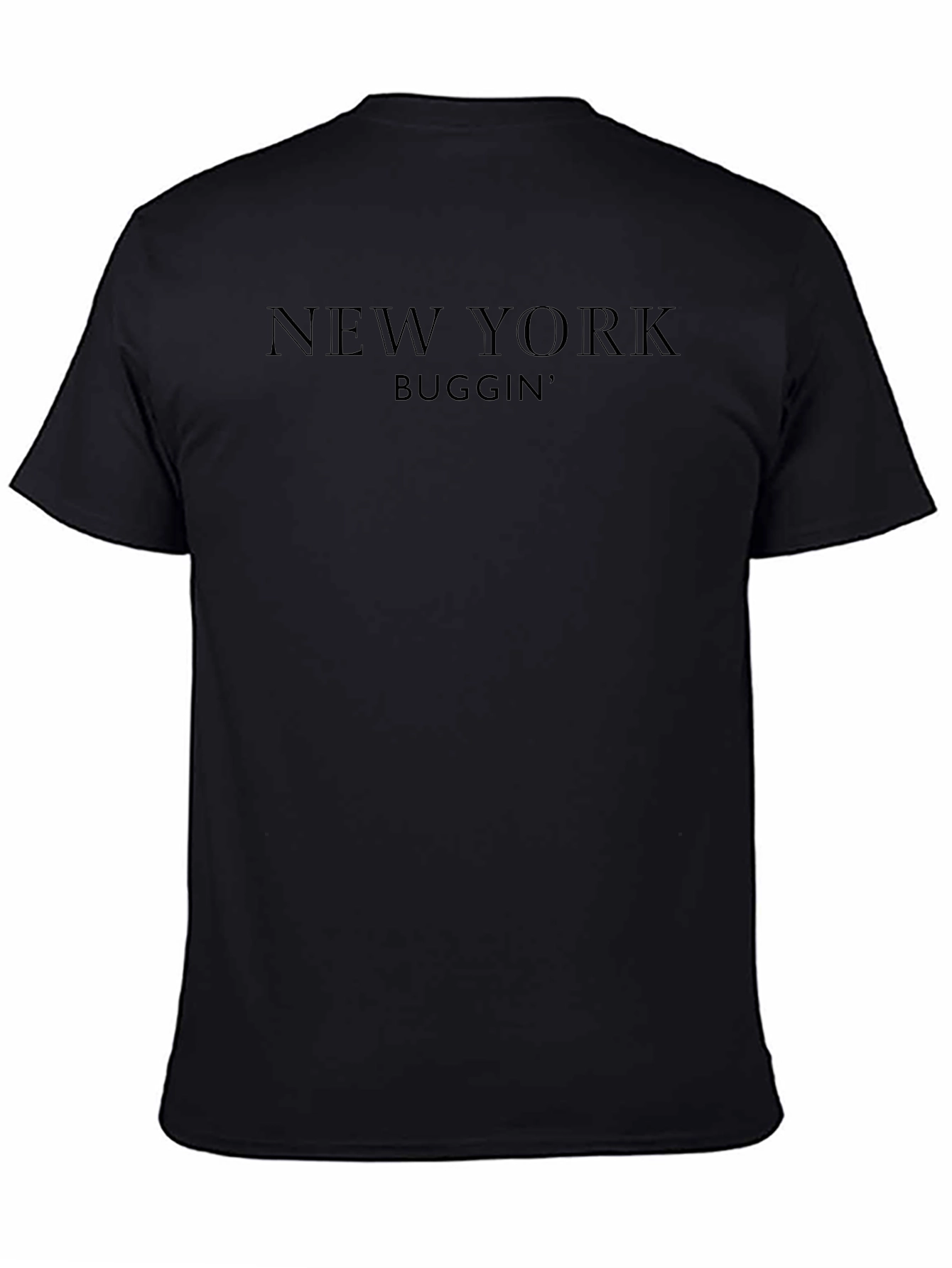 New York Buggin Black Graphic Tee