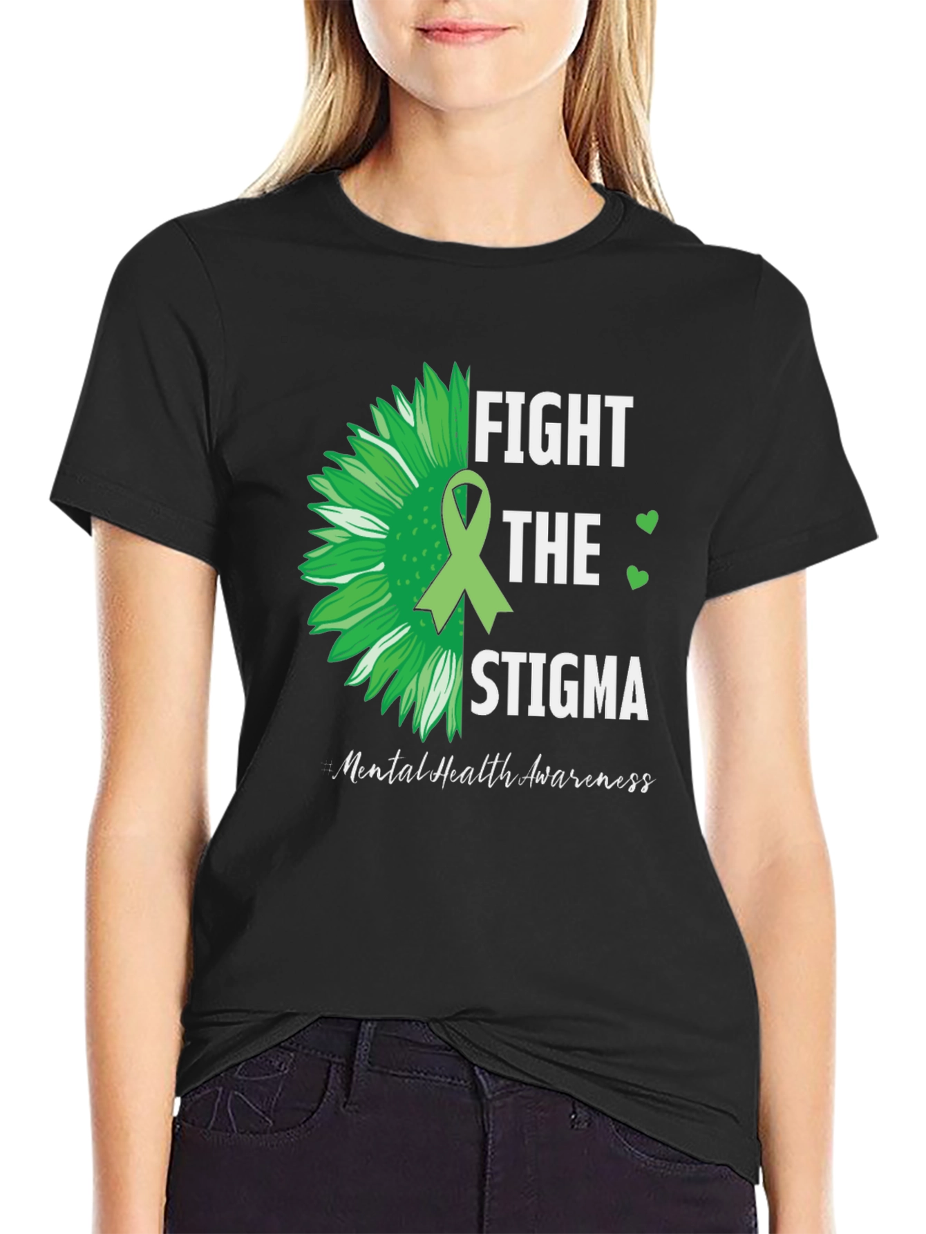 Fight The Stigma Mental Health Awareness T-Shirt