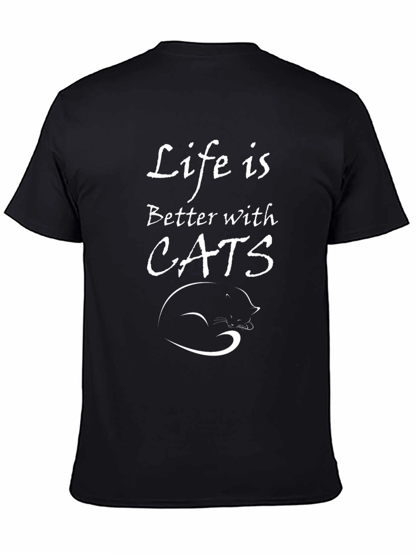Life is Better with Cats Graphic Tee
