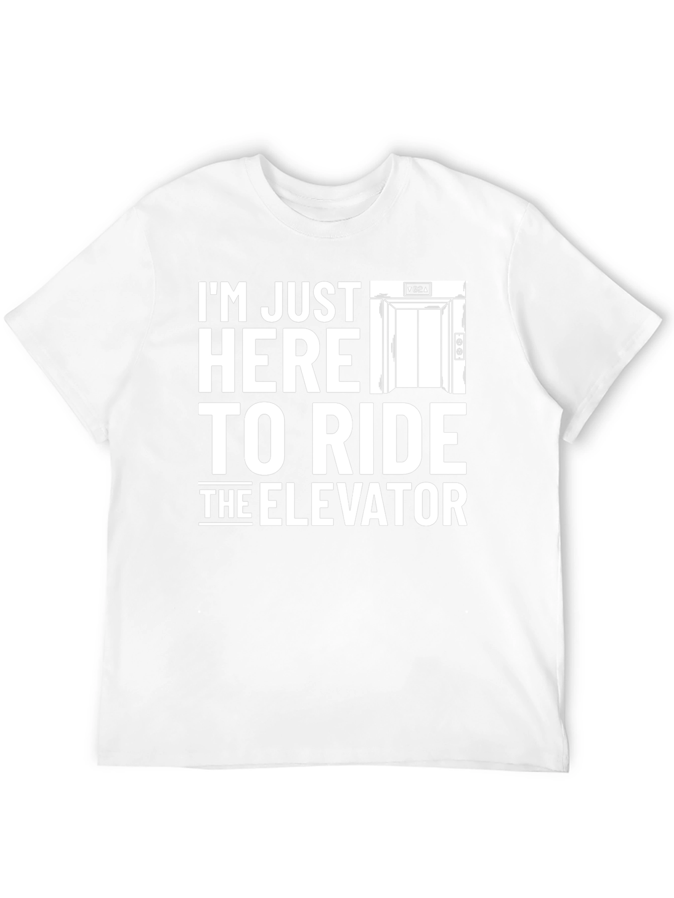 Elevator Ride T-Shirt - Funny Graphic Tee
