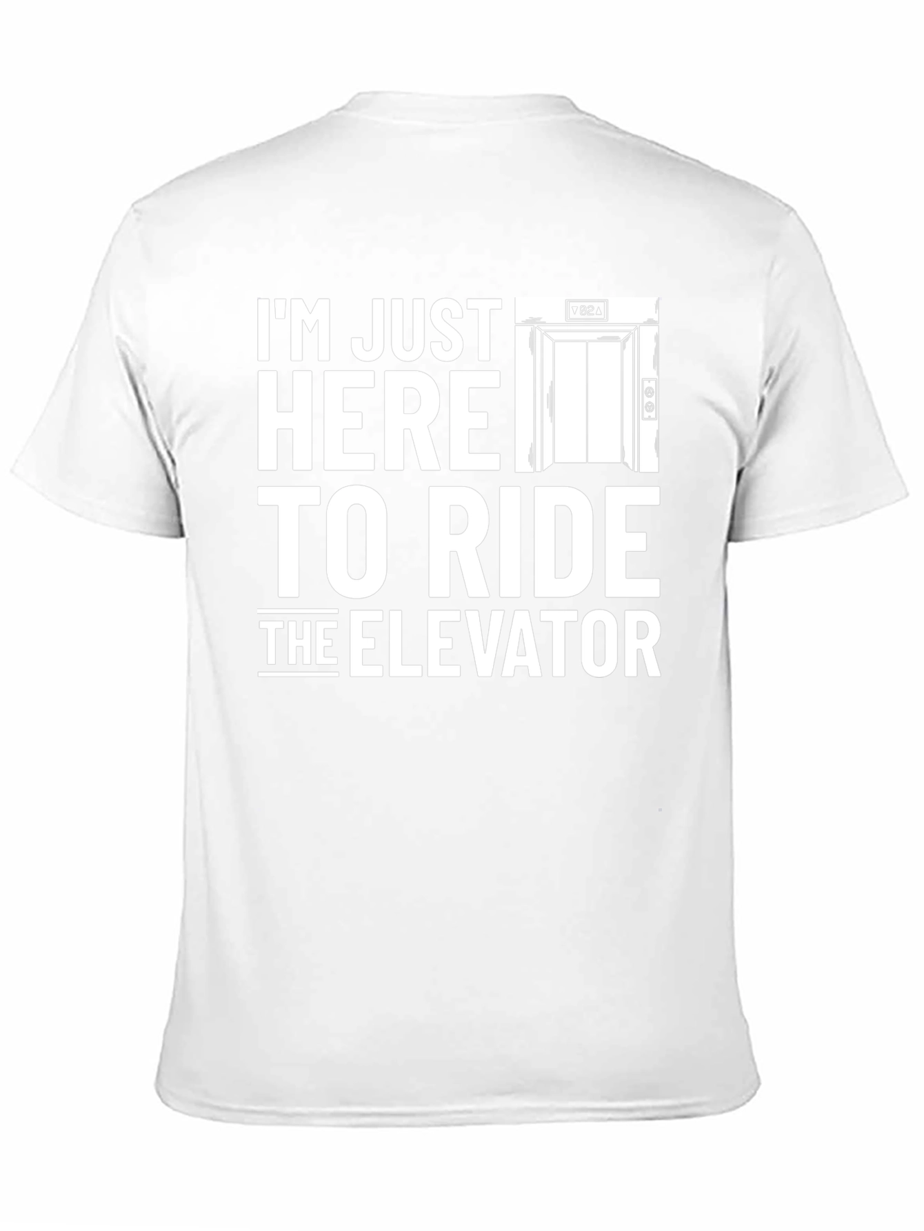 Elevator Ride T-Shirt - Funny Graphic Tee