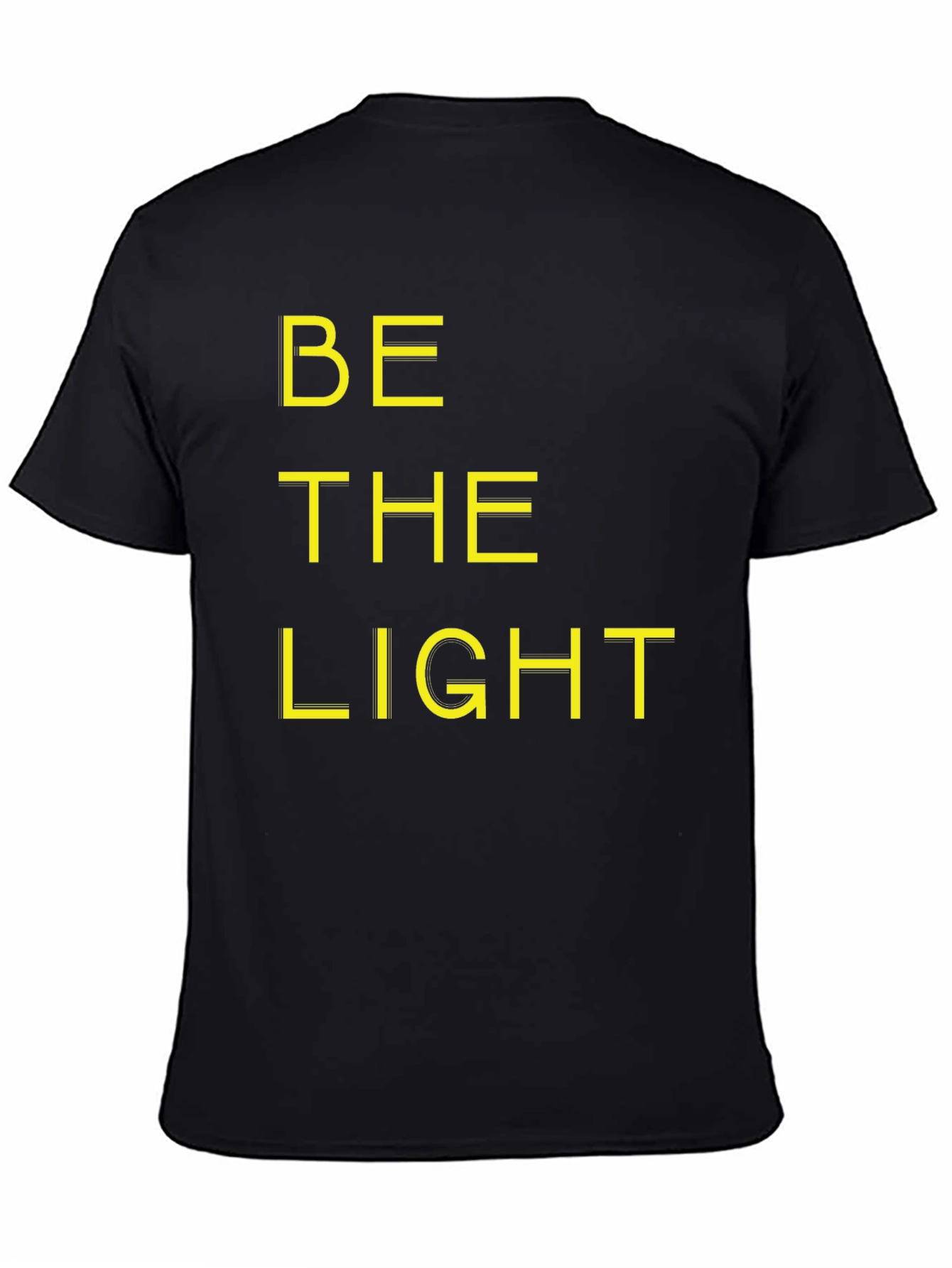 Be The Light Graphic T-Shirt - Black