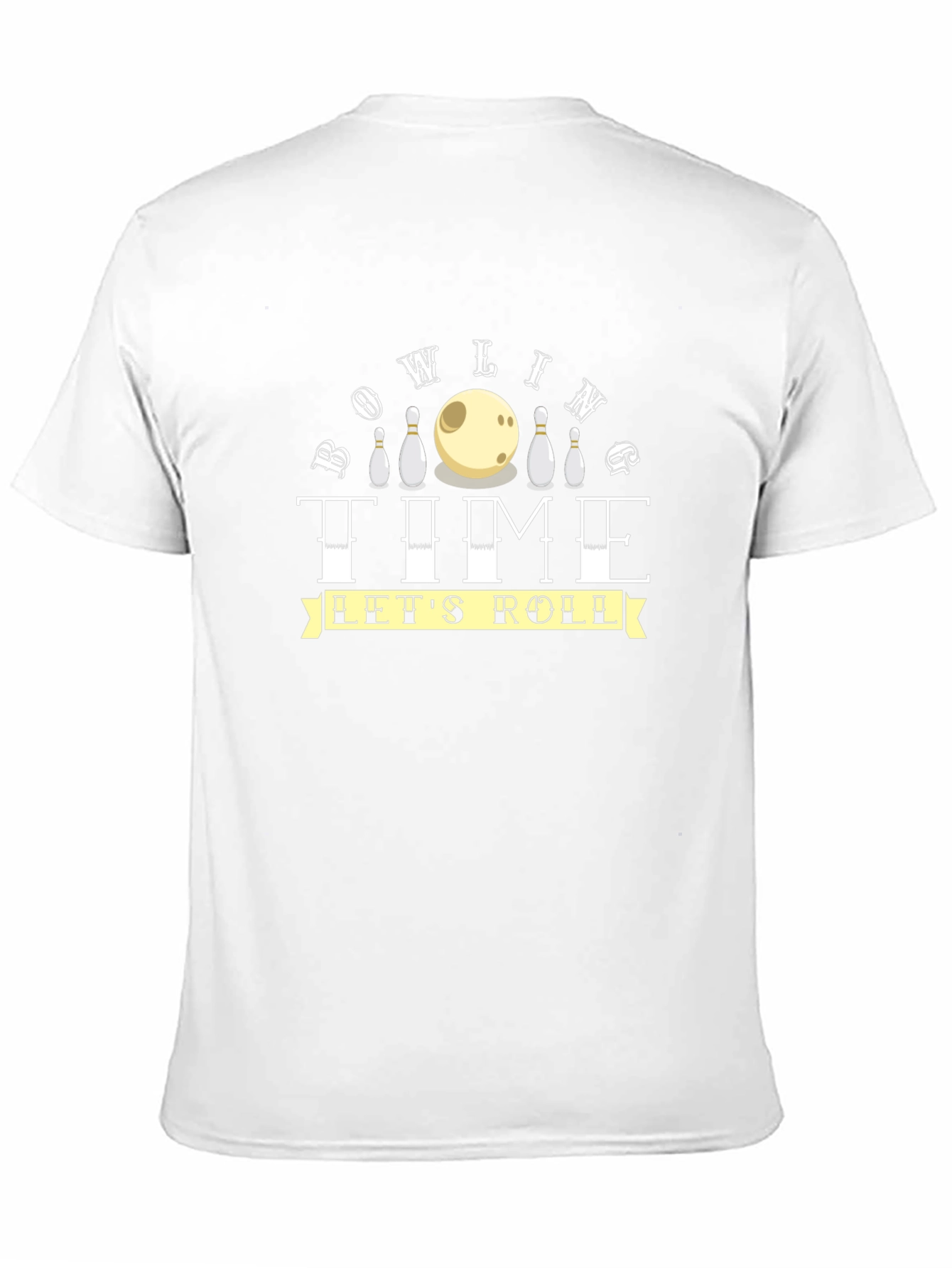 Bowling Time Lets Roll Graphic Tee