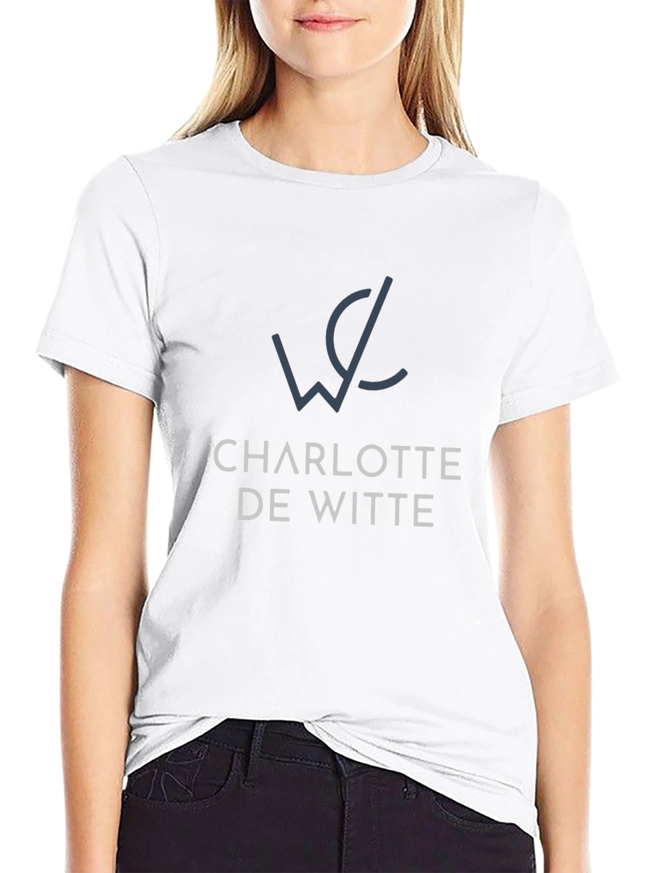 Charlotte de Witte Black Graphic T-Shirt