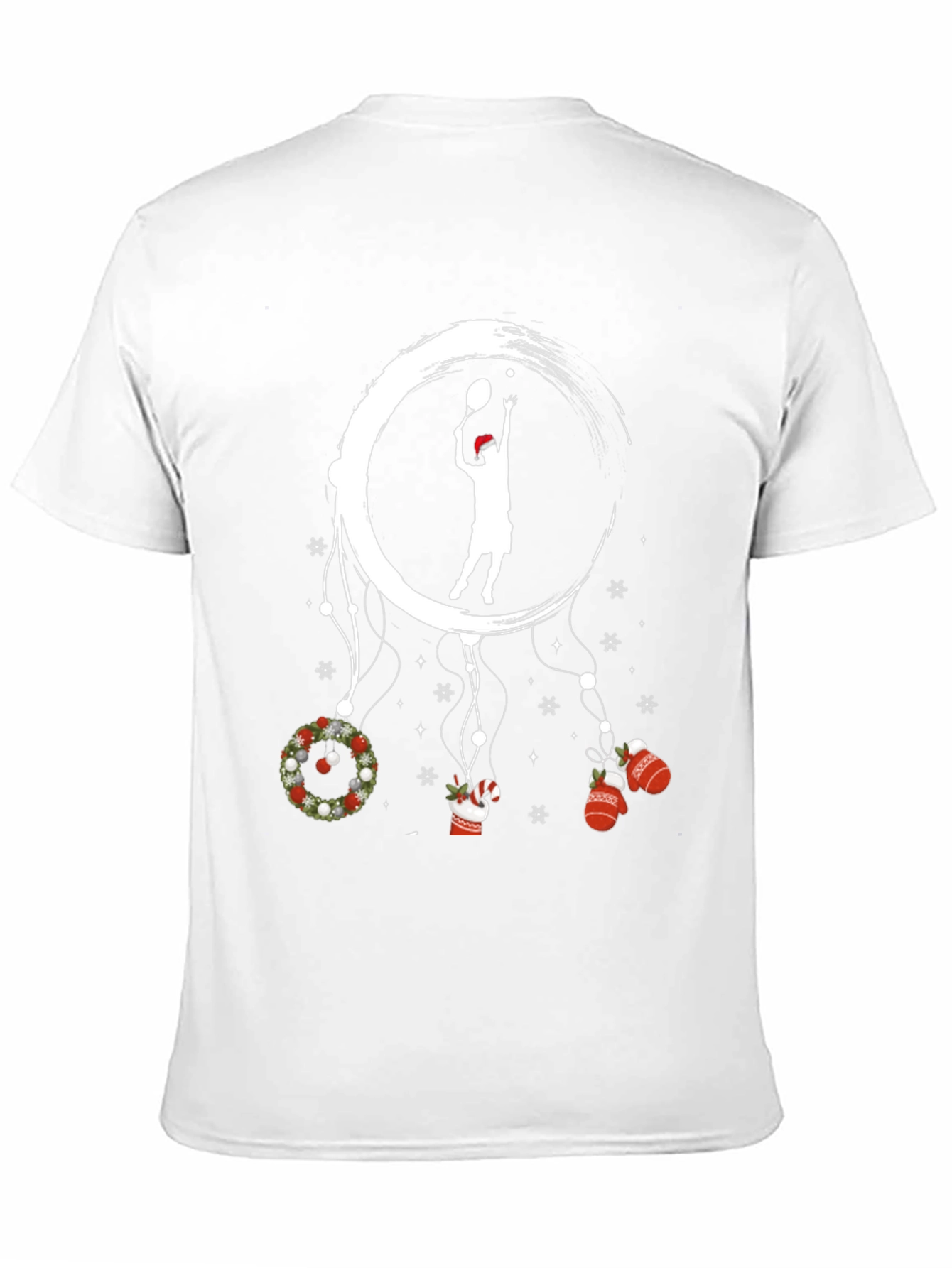 Christmas Tennis Dream Catcher T-Shirt