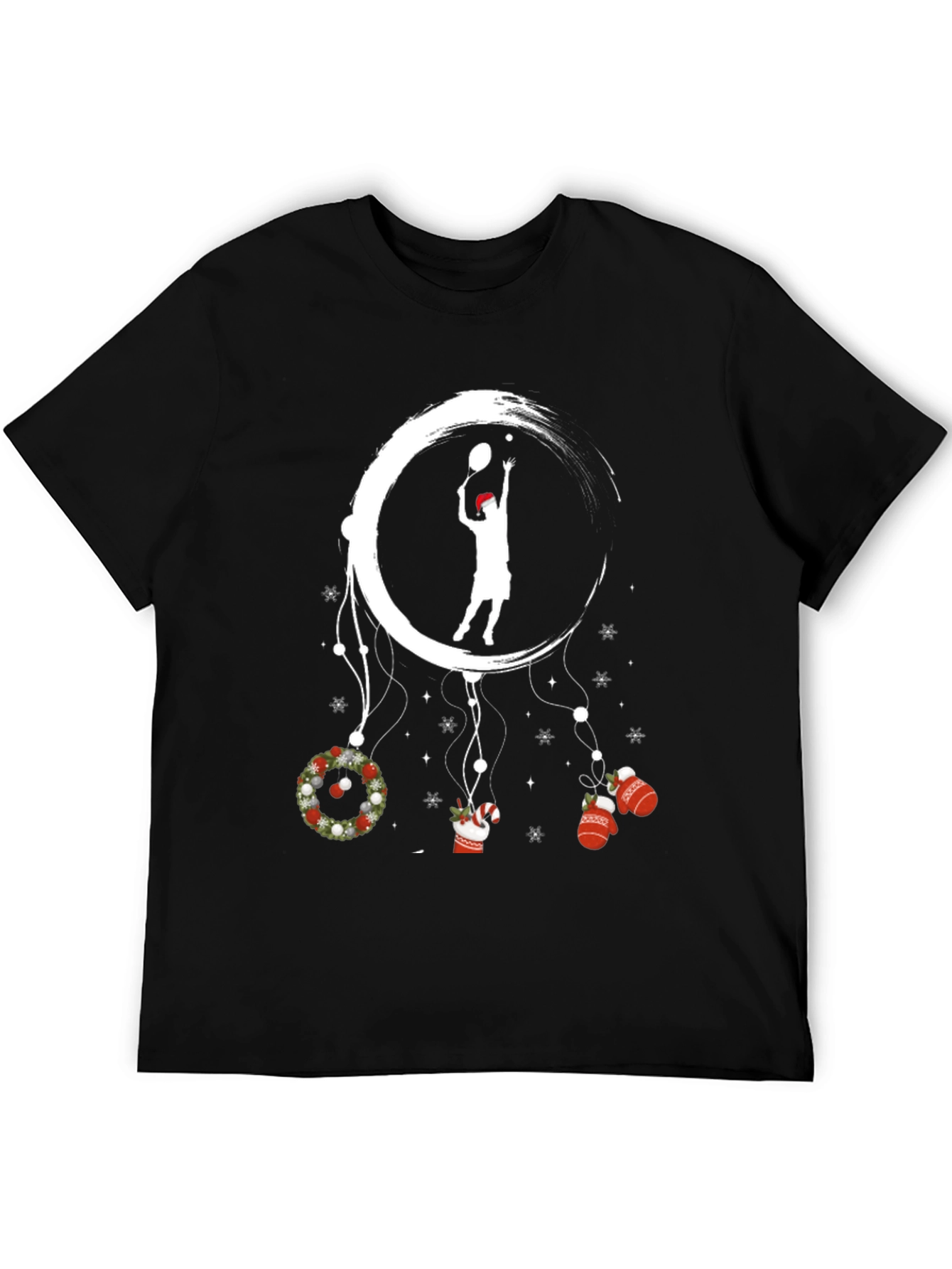 Christmas Tennis Dream Catcher T-Shirt