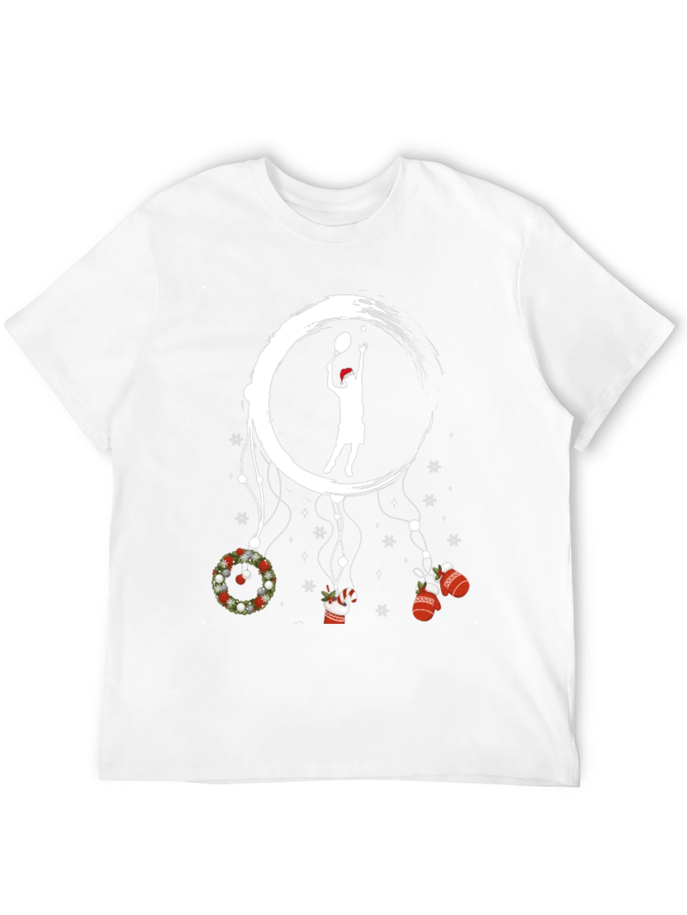Christmas Tennis Dream Catcher T-Shirt