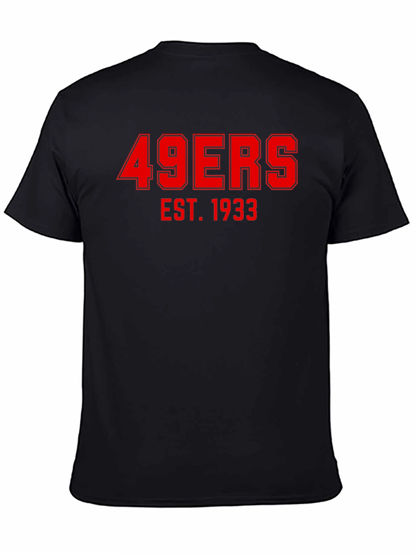 49ers EST. 1933 Black T-Shirt