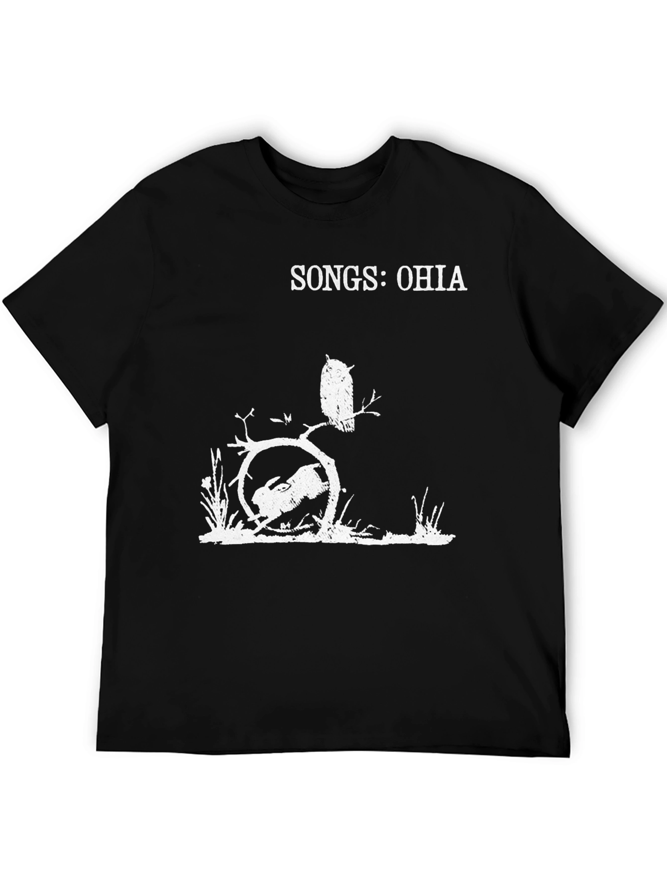 Songs: Ohia T-Shirt Black Graphic Tee