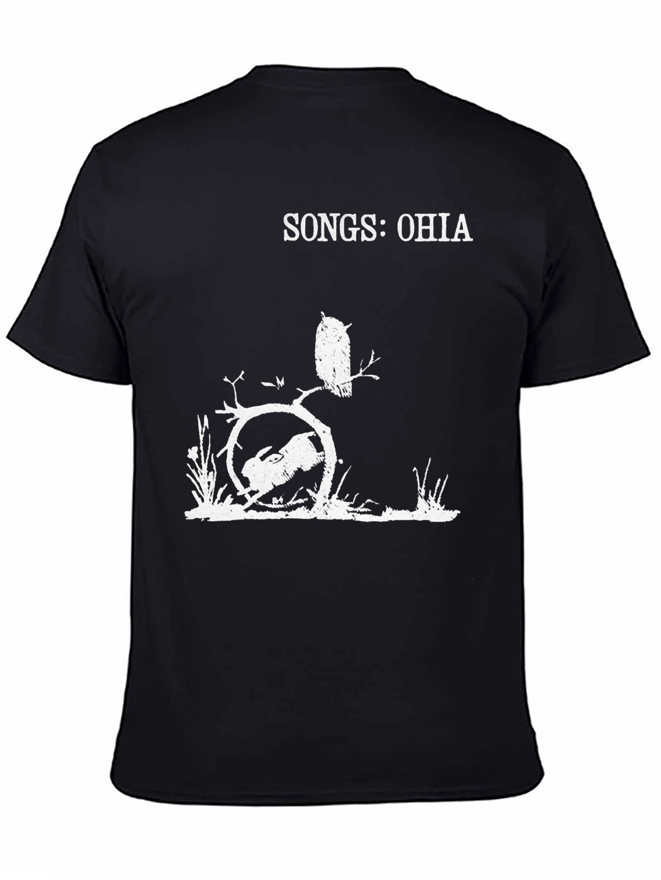 Songs: Ohia T-Shirt Black Graphic Tee