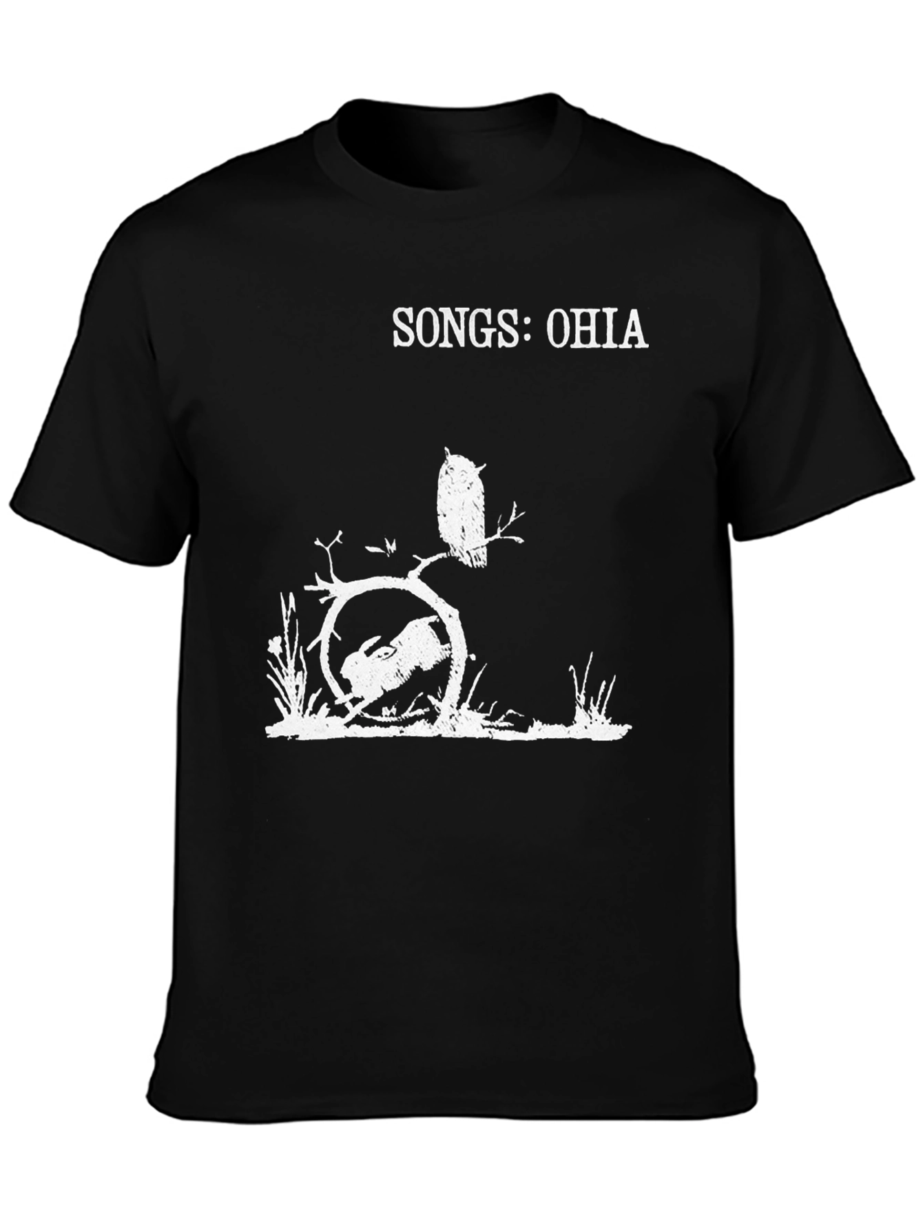 Songs: Ohia T-Shirt Black Graphic Tee
