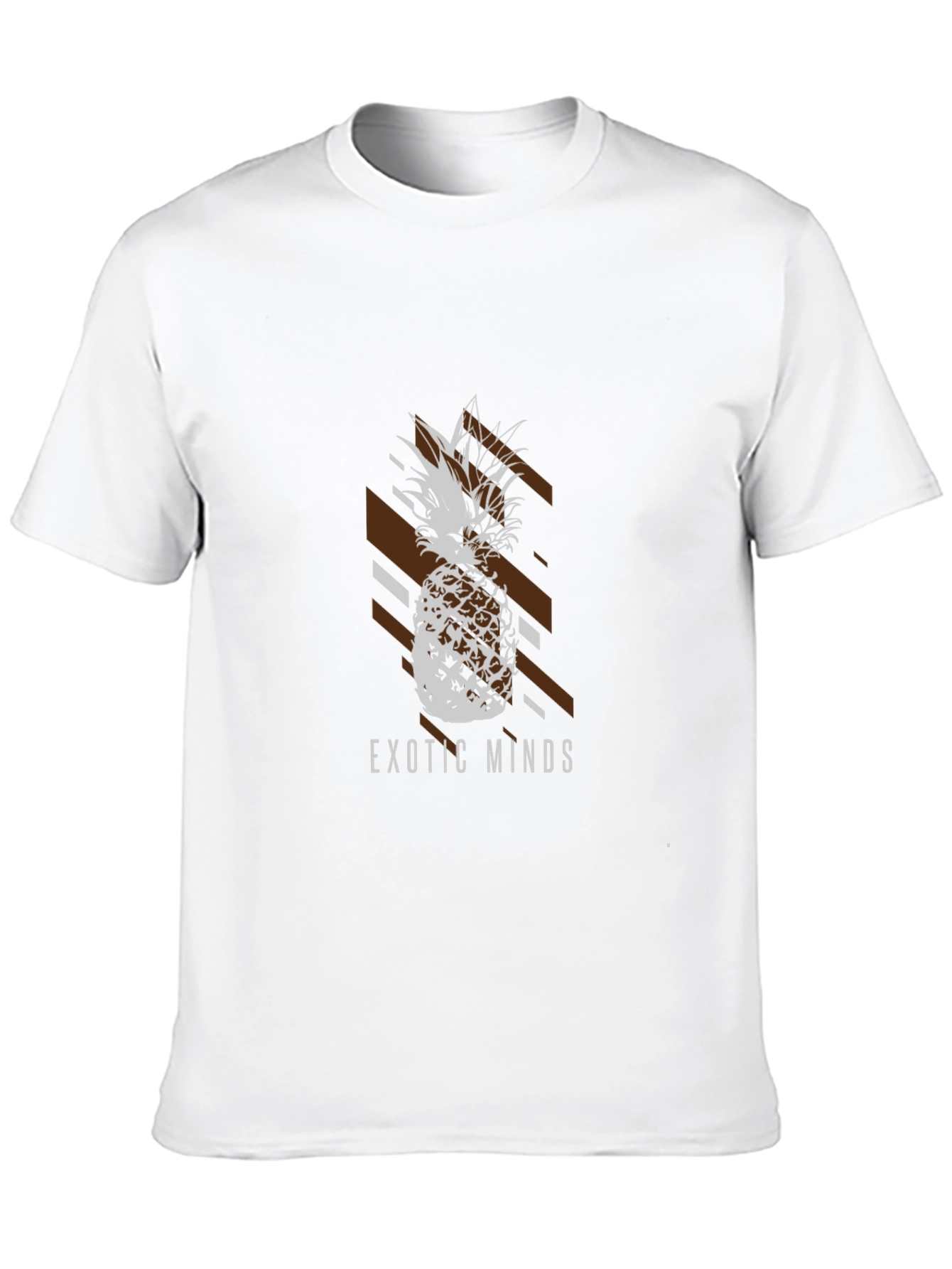 Exotic Minds Pineapple Graphic T-Shirt