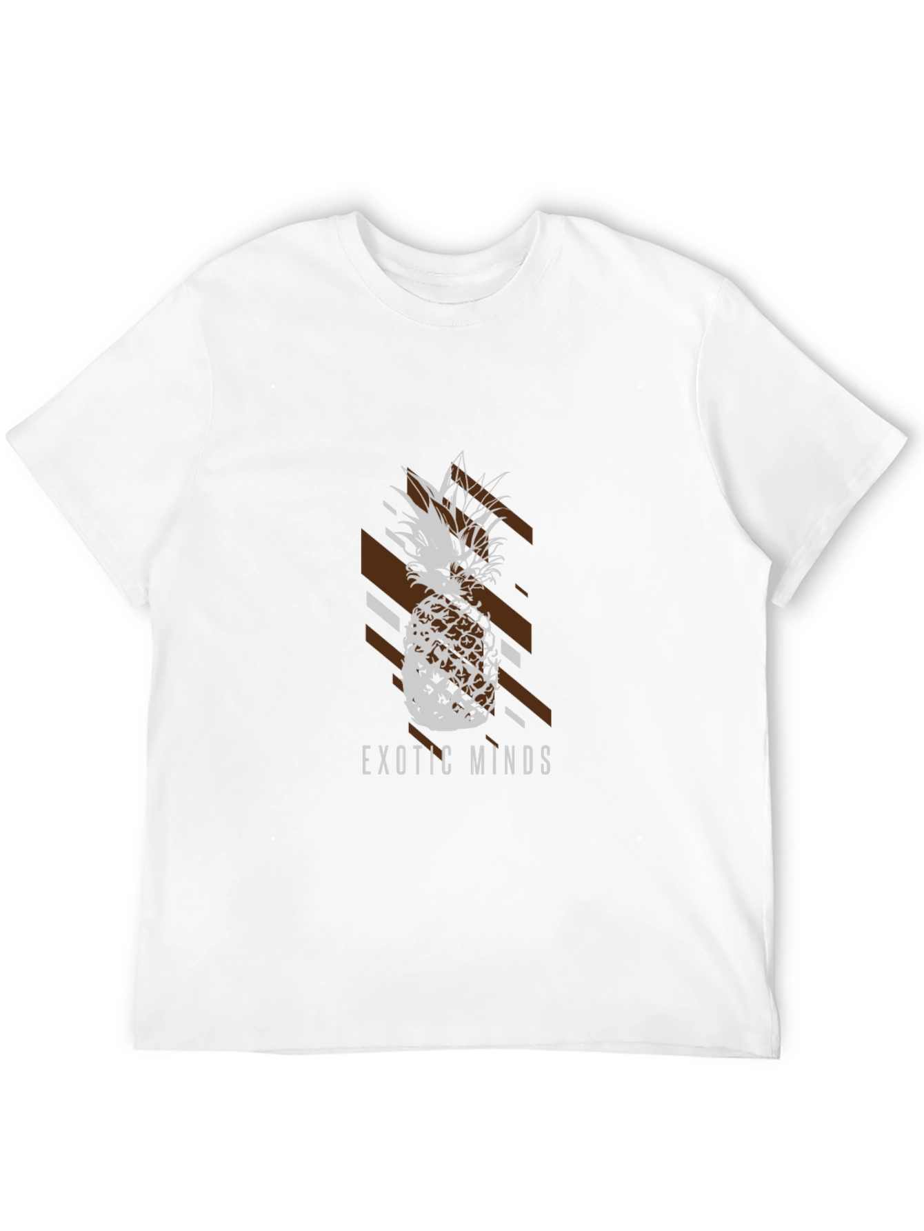 Exotic Minds Pineapple Graphic T-Shirt