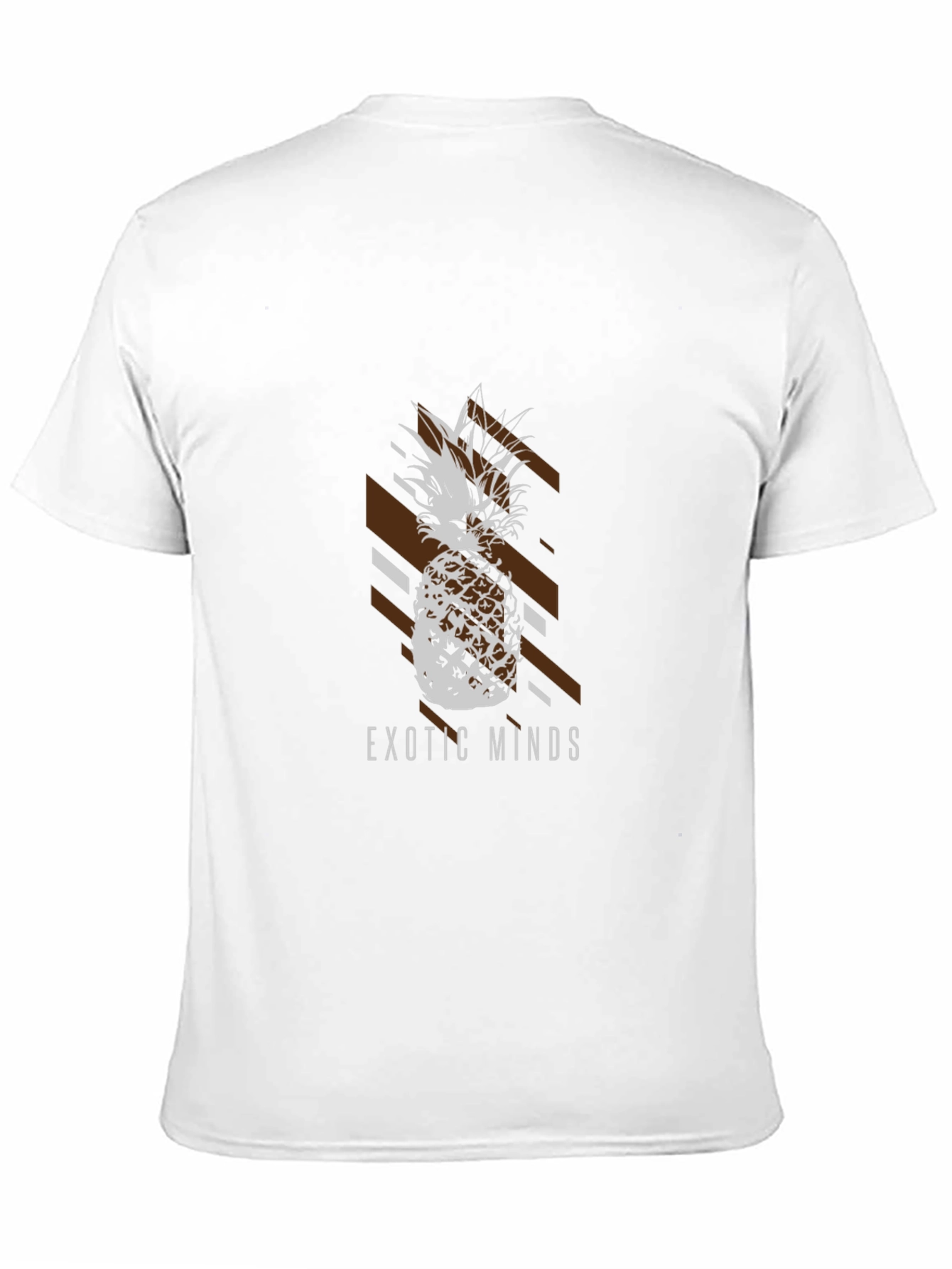 Exotic Minds Pineapple Graphic T-Shirt