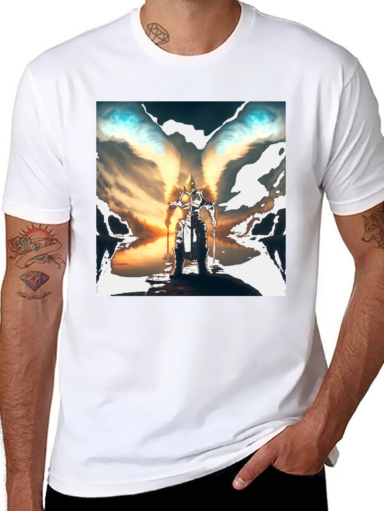 Winged Warrior Graphic Tee