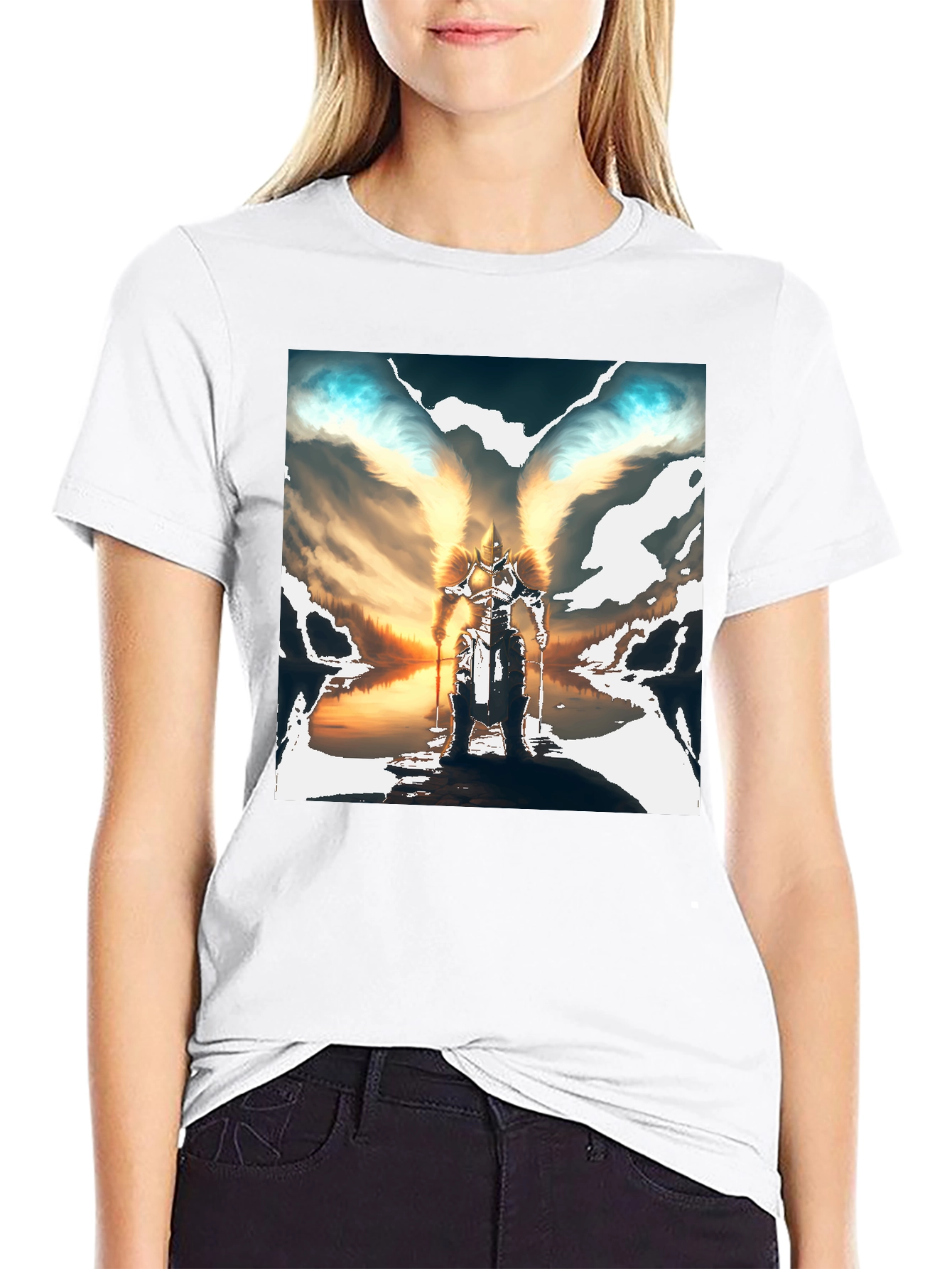 Winged Warrior Graphic Tee