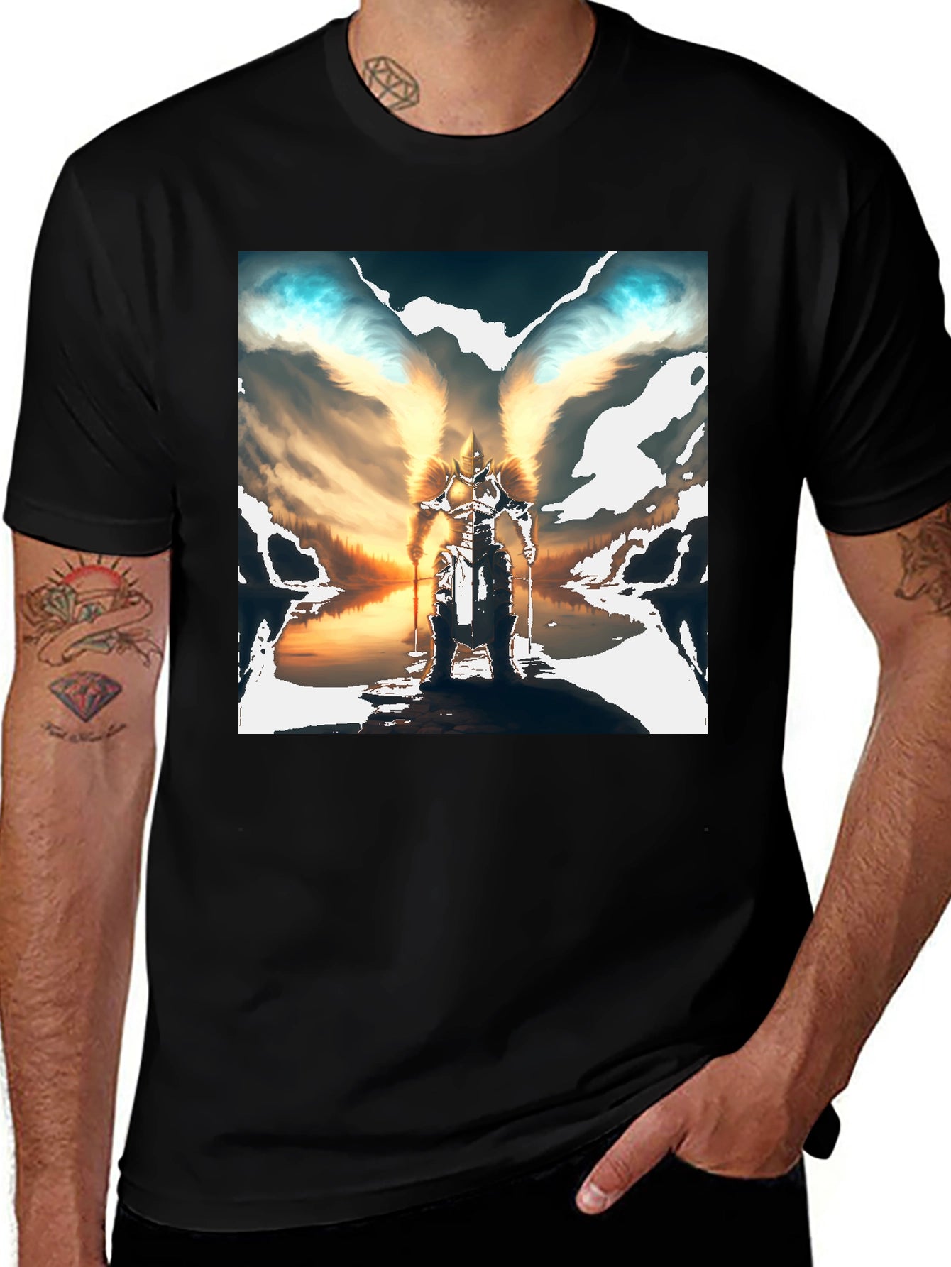 Winged Warrior Graphic Tee