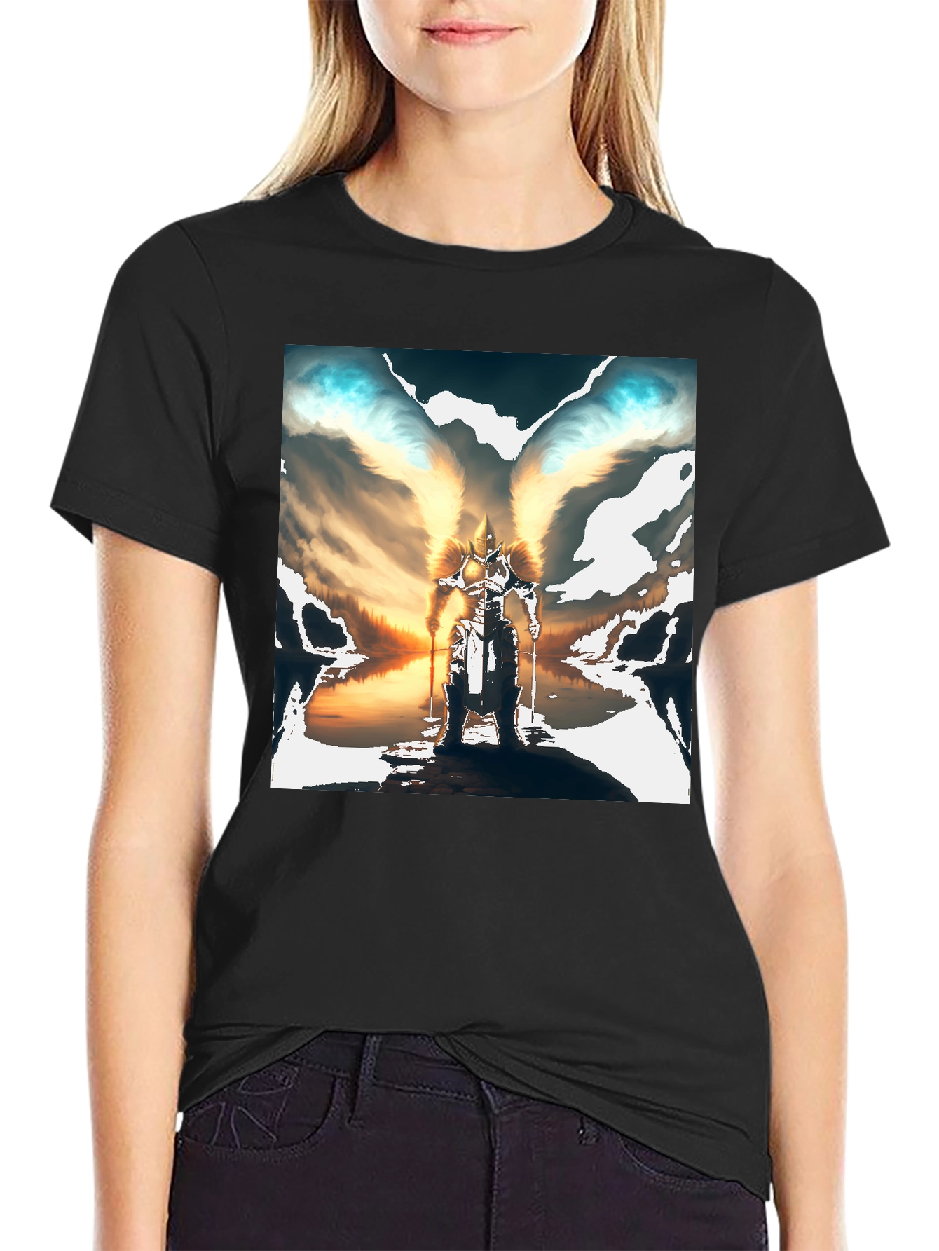 Winged Warrior Graphic Tee