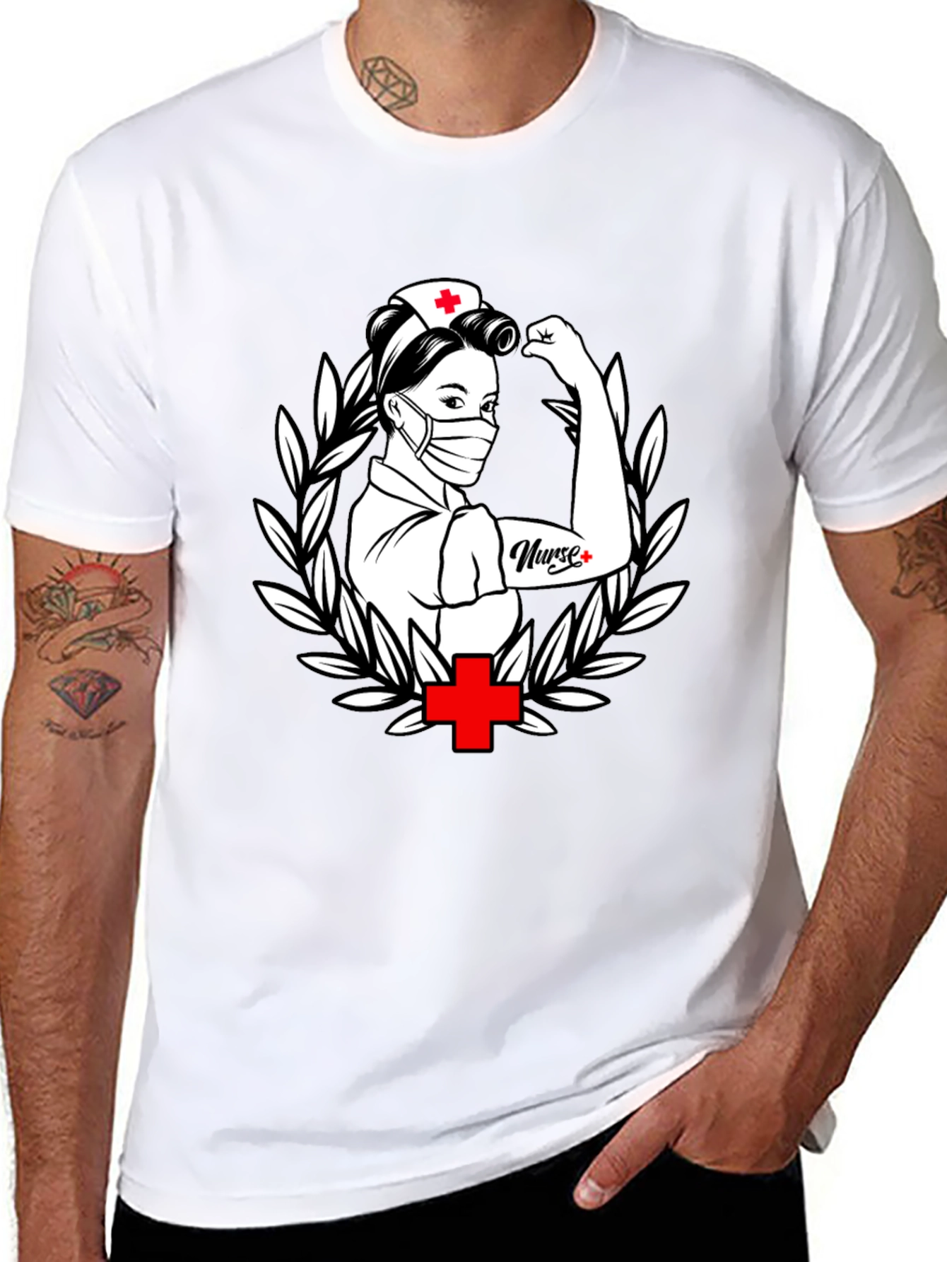 Nurse Strong T-Shirt - Healthcare Hero Tee