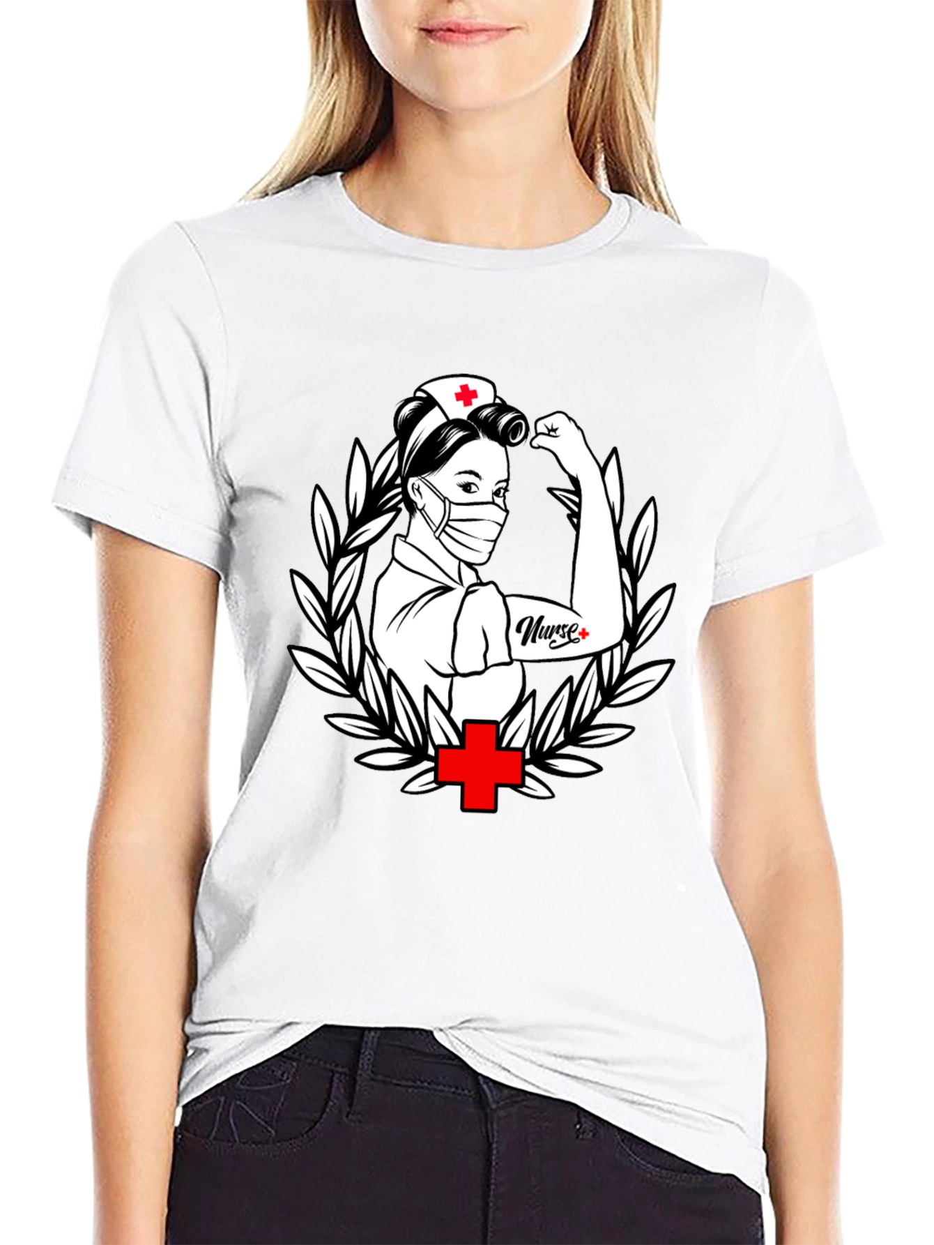 Nurse Strong T-Shirt - Healthcare Hero Tee