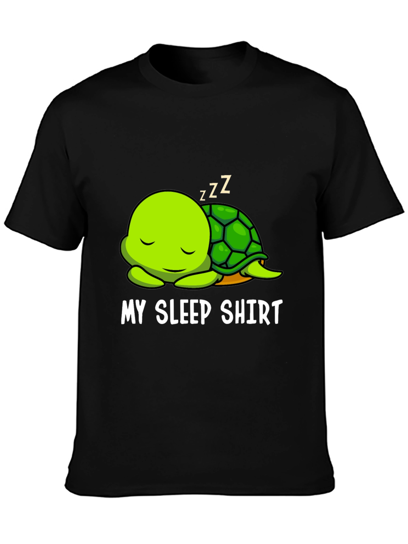 My Sleep Shirt - Cute Turtle Graphic Tee