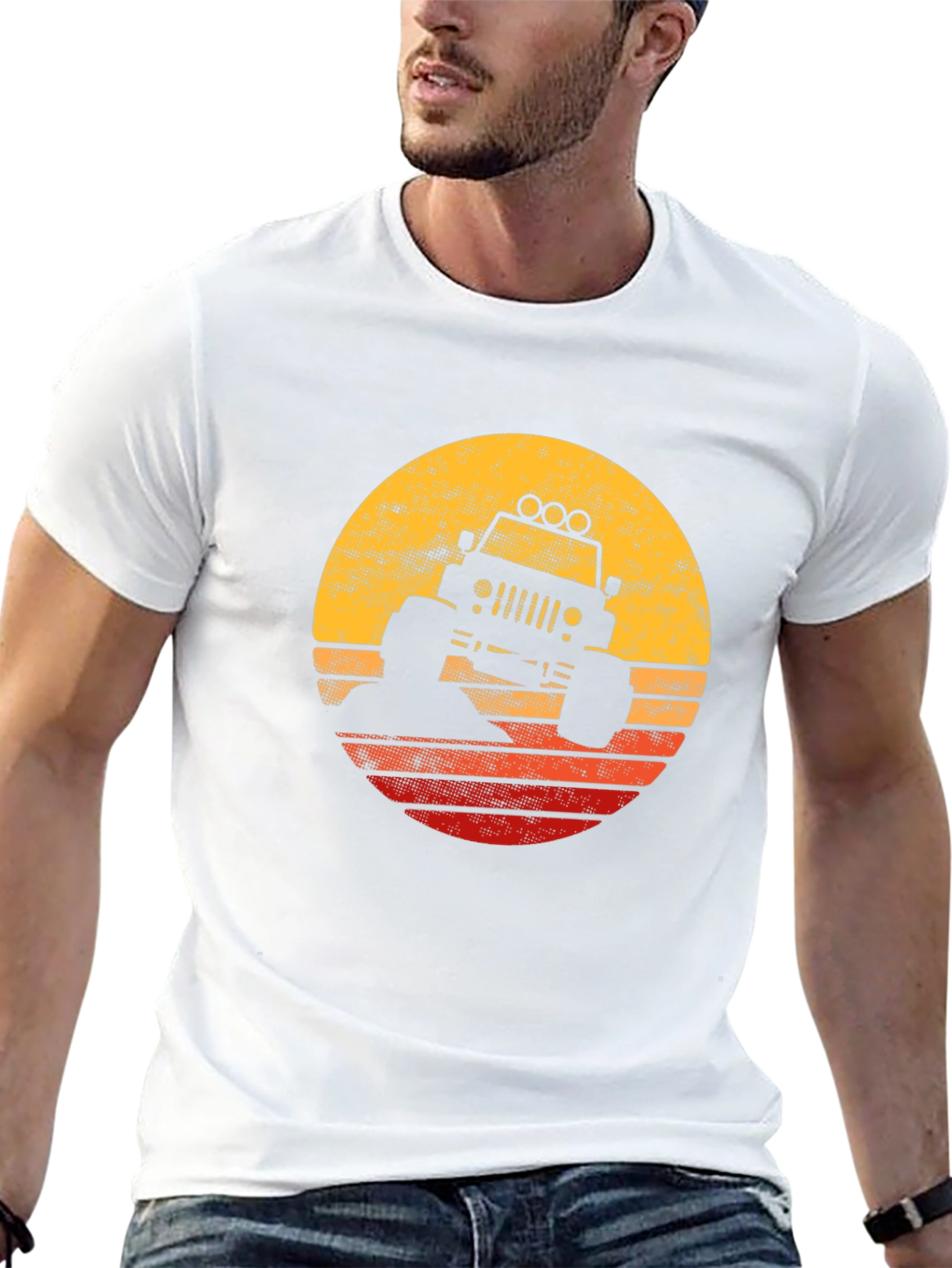 Off-Road Sunset Graphic Tee