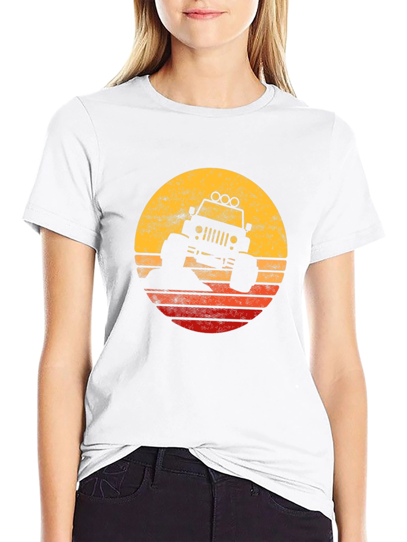 Off-Road Sunset Graphic Tee