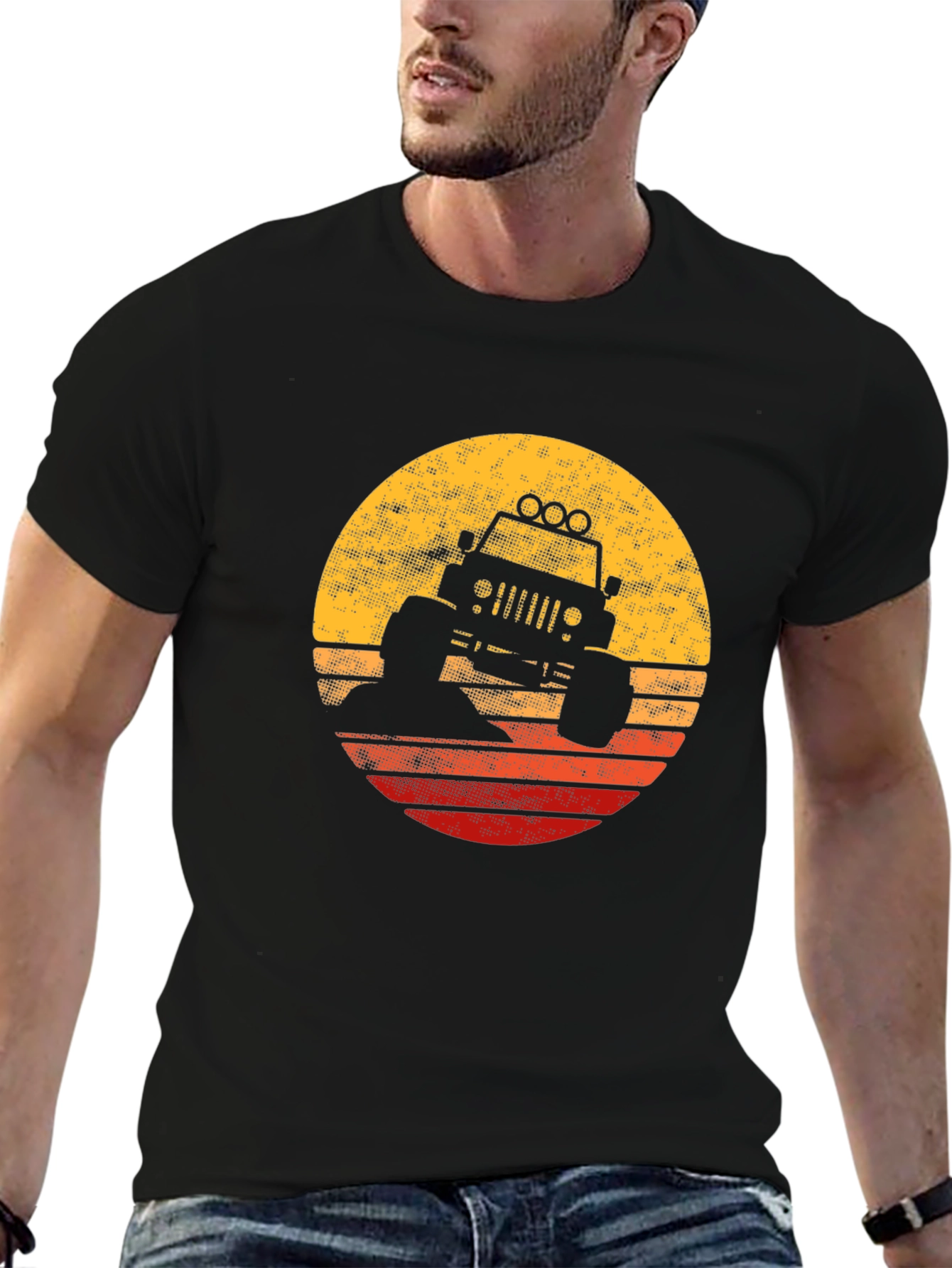 Off-Road Sunset Graphic Tee