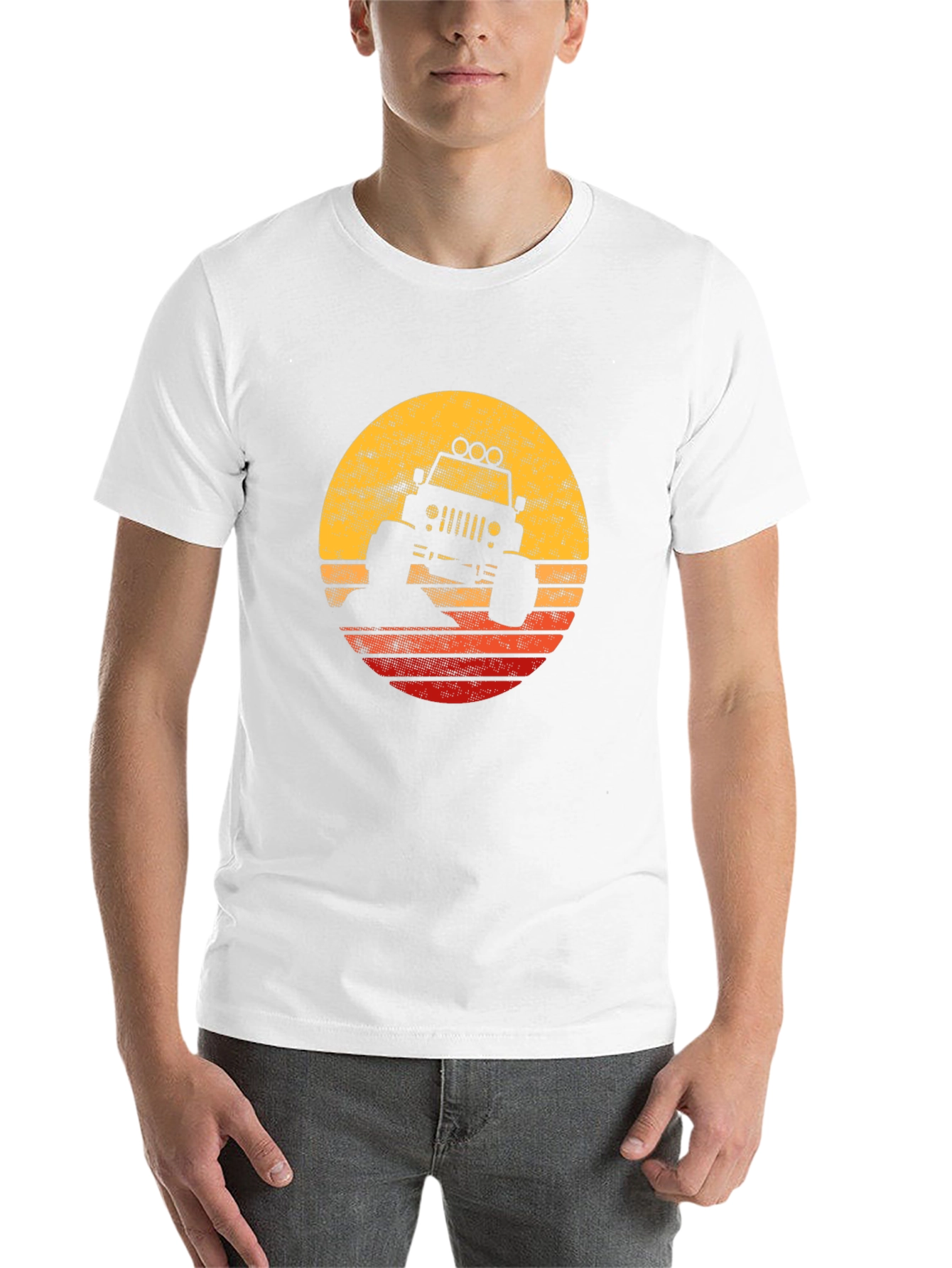 Off-Road Sunset Graphic Tee