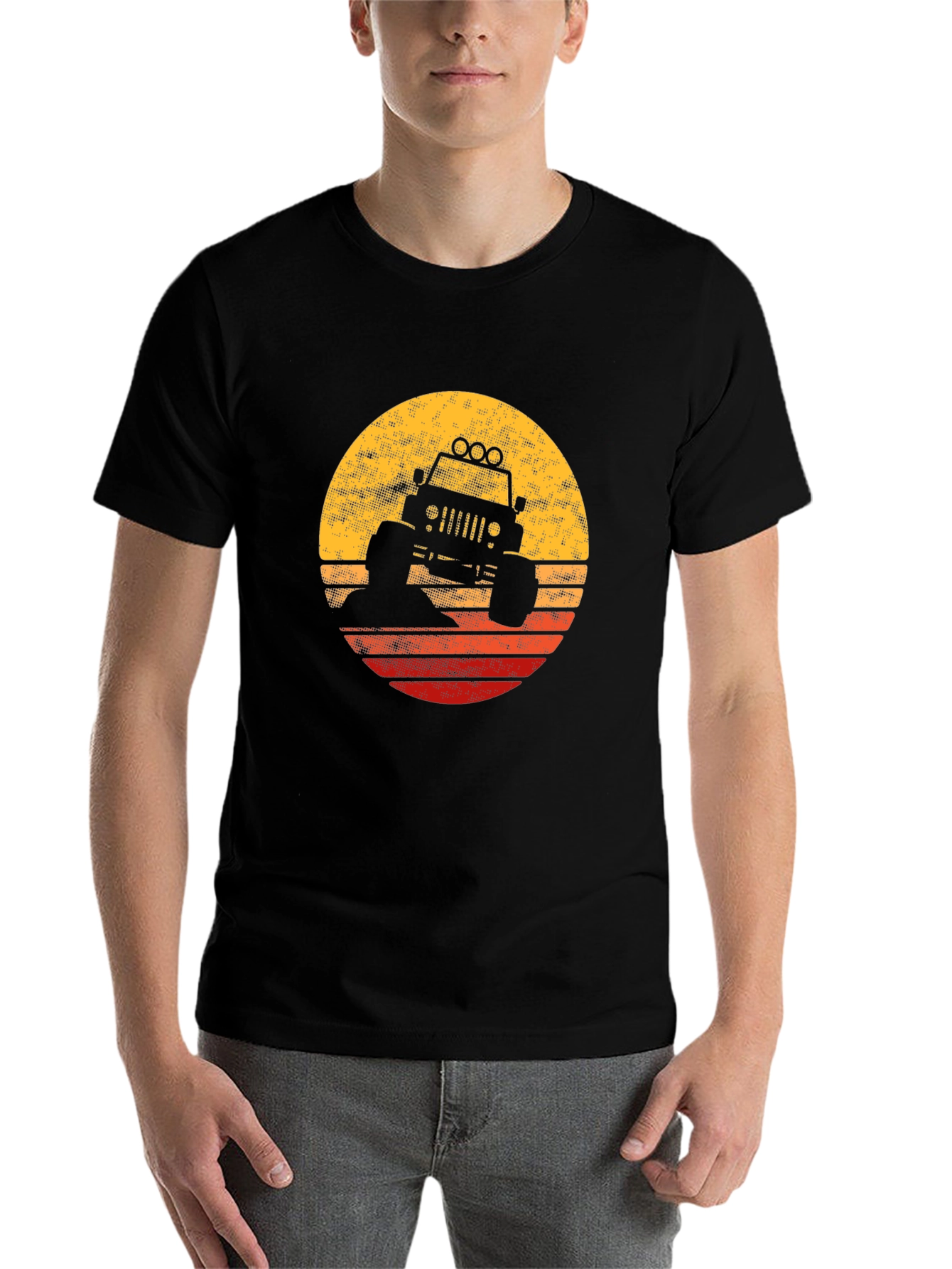 Off-Road Sunset Graphic Tee