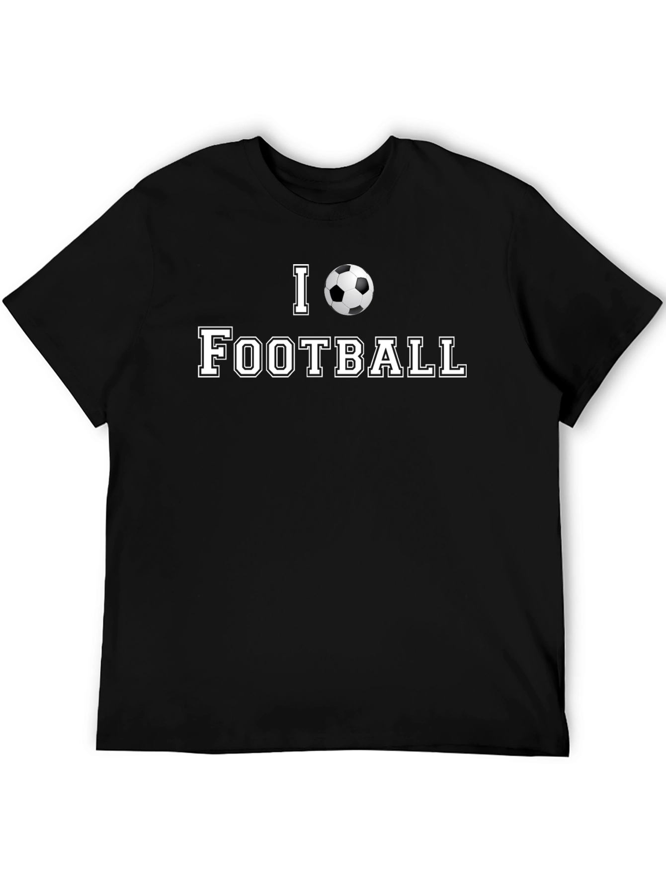 I Love Football Graphic T-Shirt