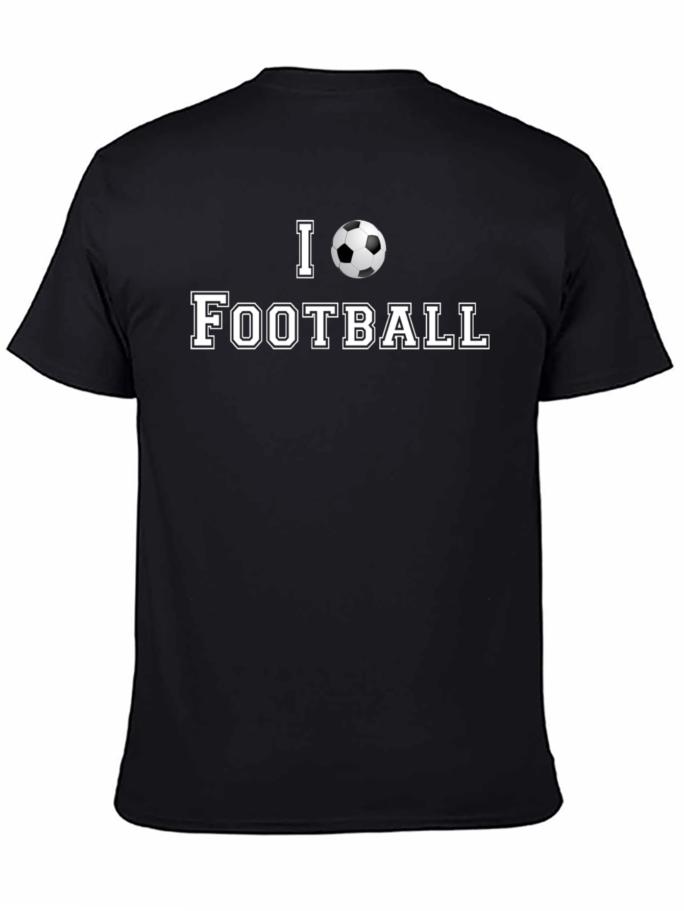 I Love Football Graphic T-Shirt