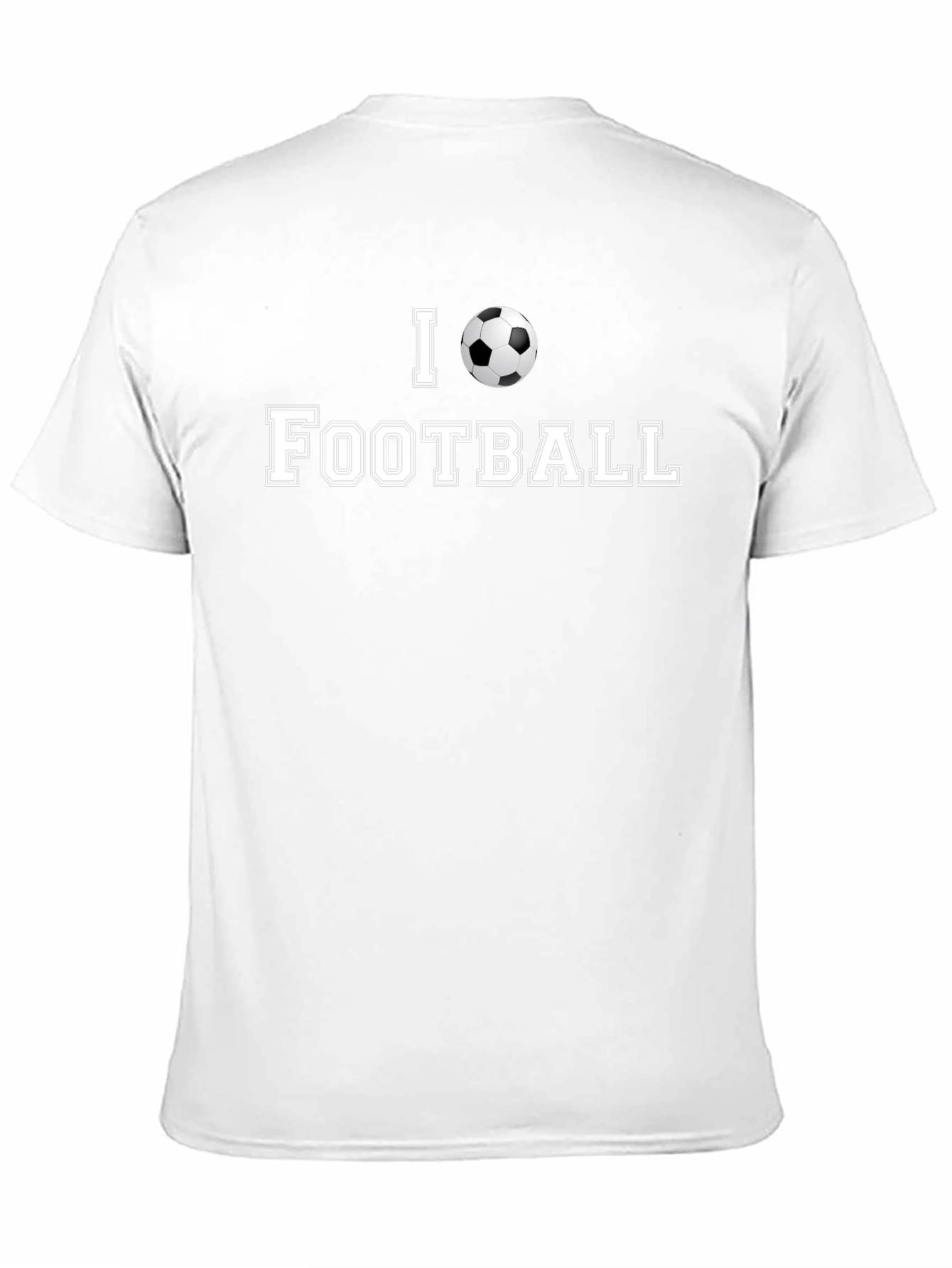 I Love Football Graphic T-Shirt