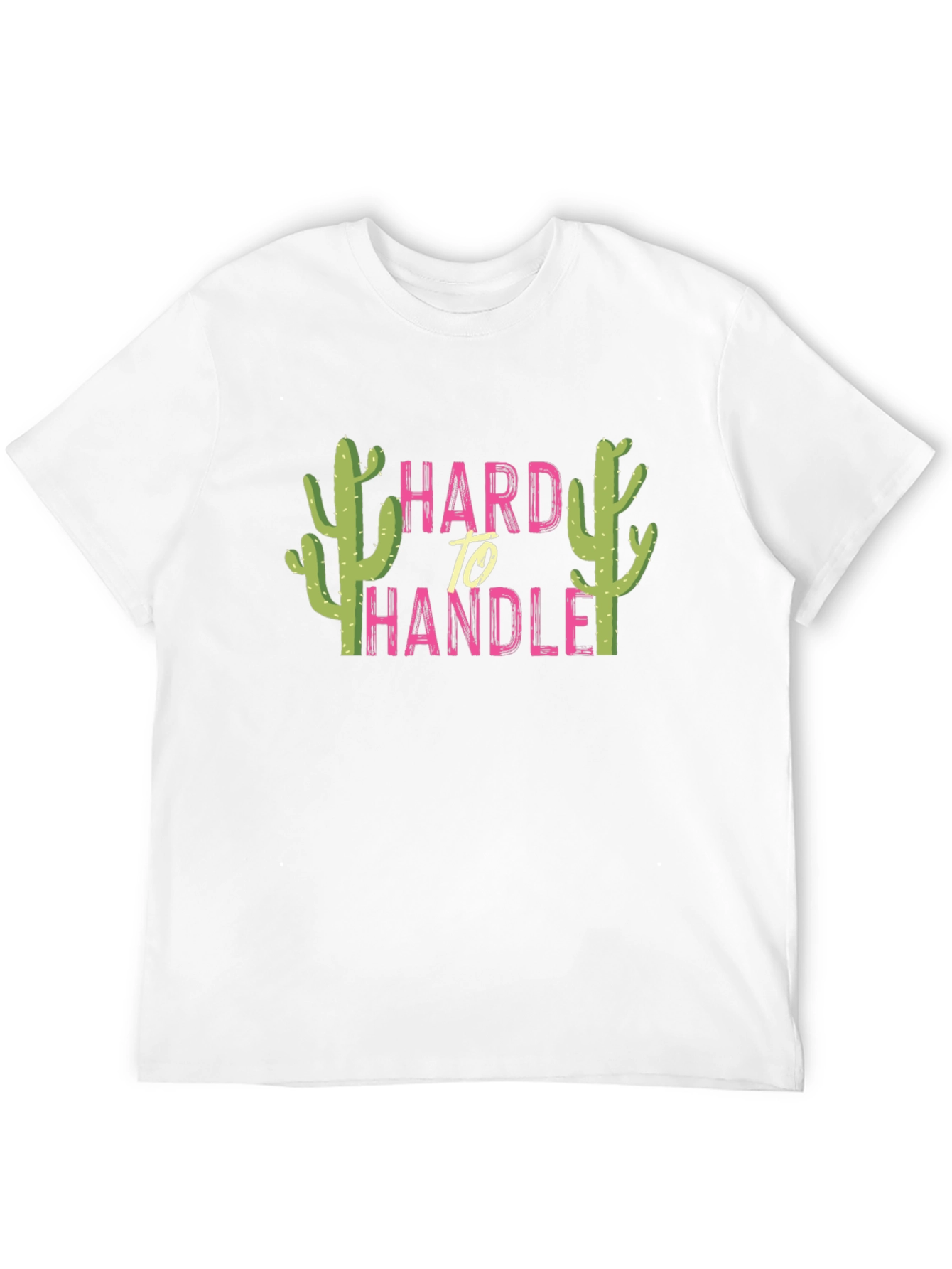 Hard To Handle Cactus Graphic Tee - Black