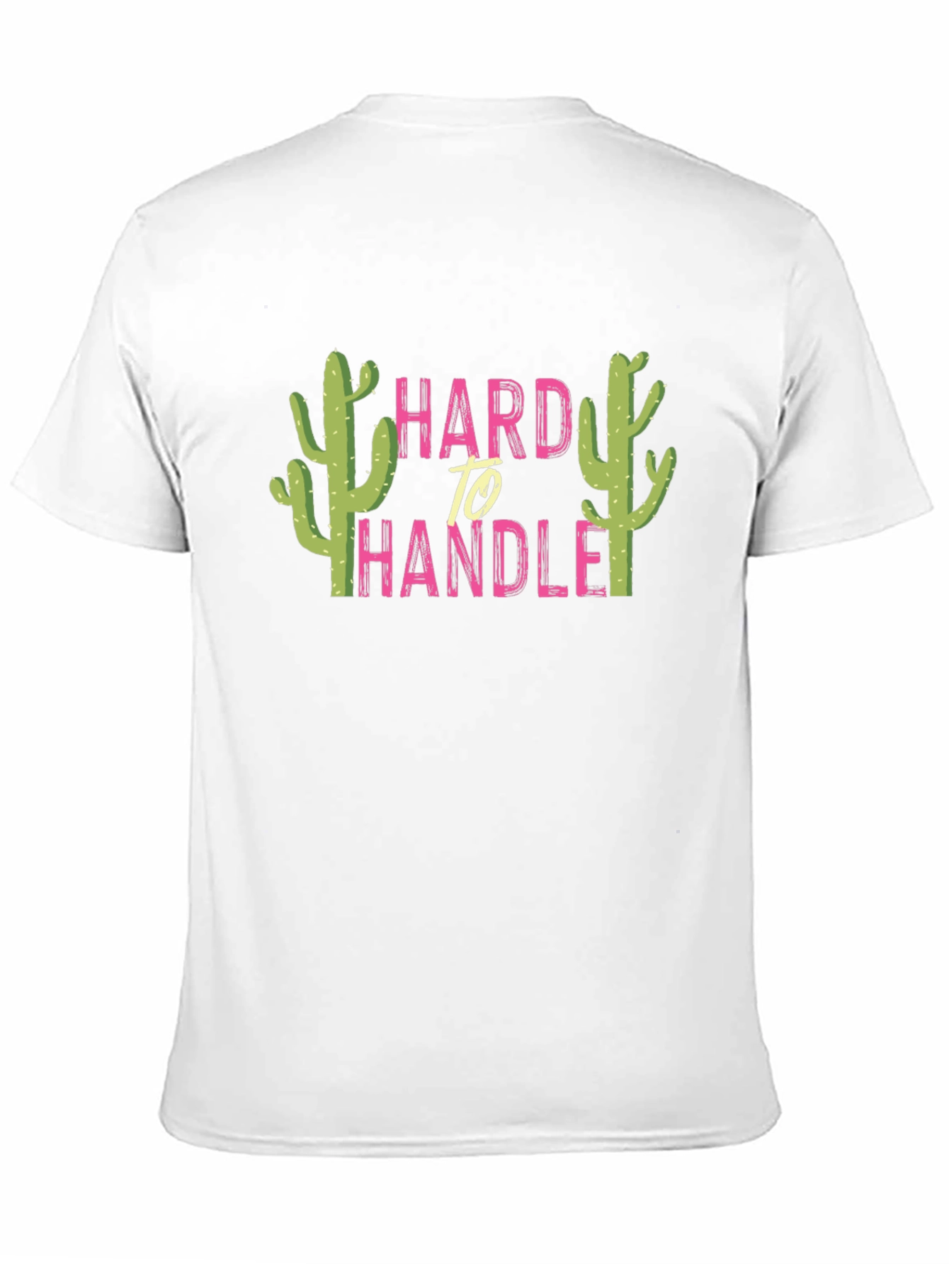 Hard To Handle Cactus Graphic Tee - Black