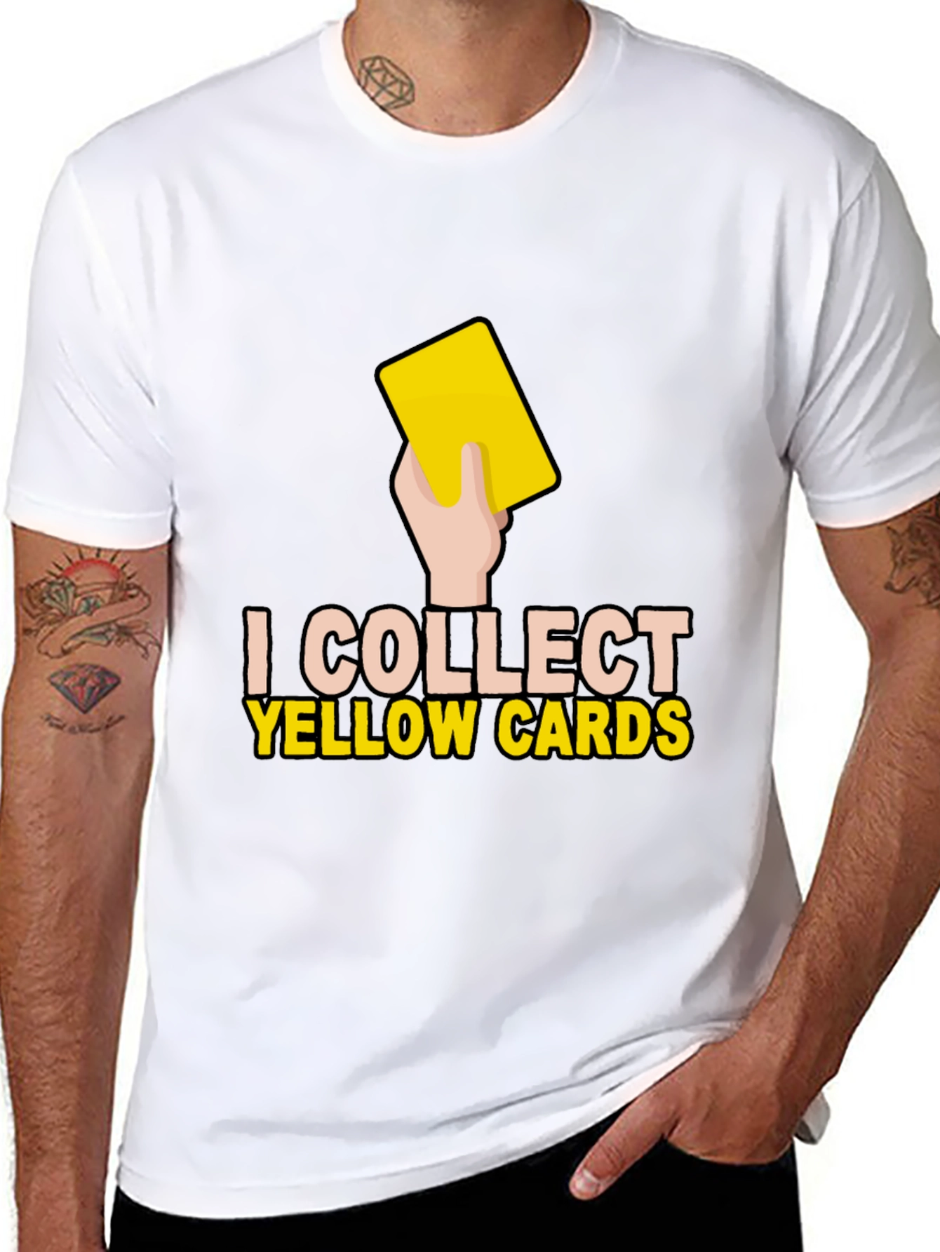 I Collect Yellow Cards T-Shirt