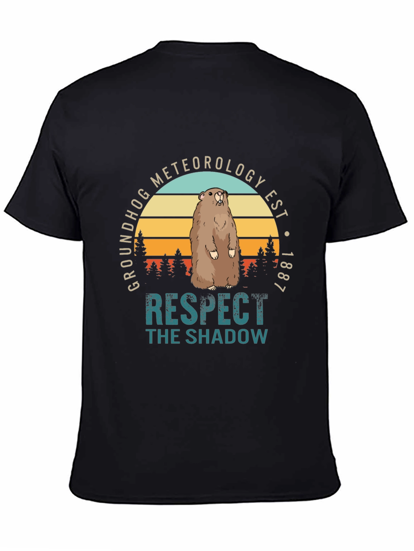 Groundhog Meteorology Shirt - Respect The Shadow
