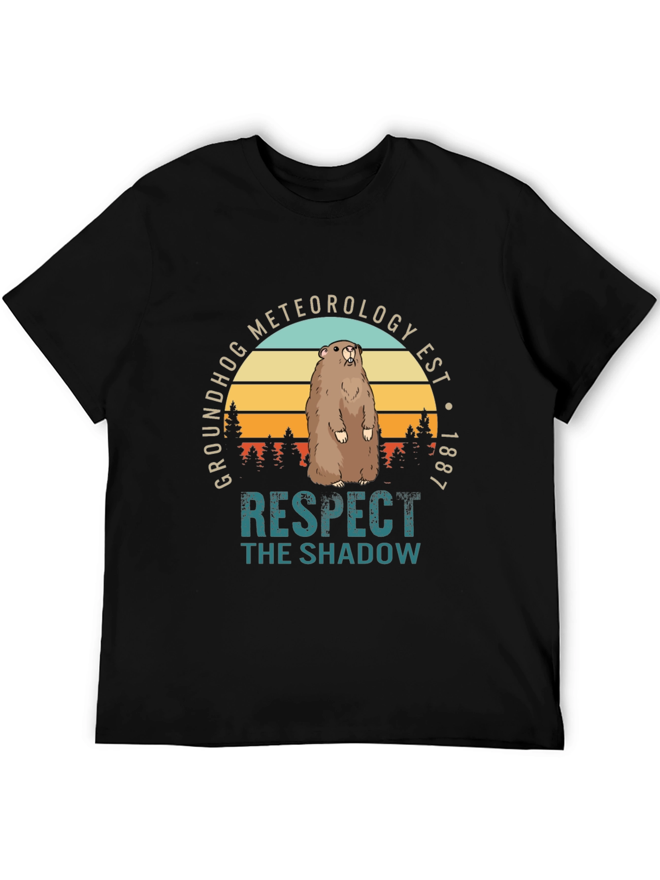 Groundhog Meteorology Shirt - Respect The Shadow
