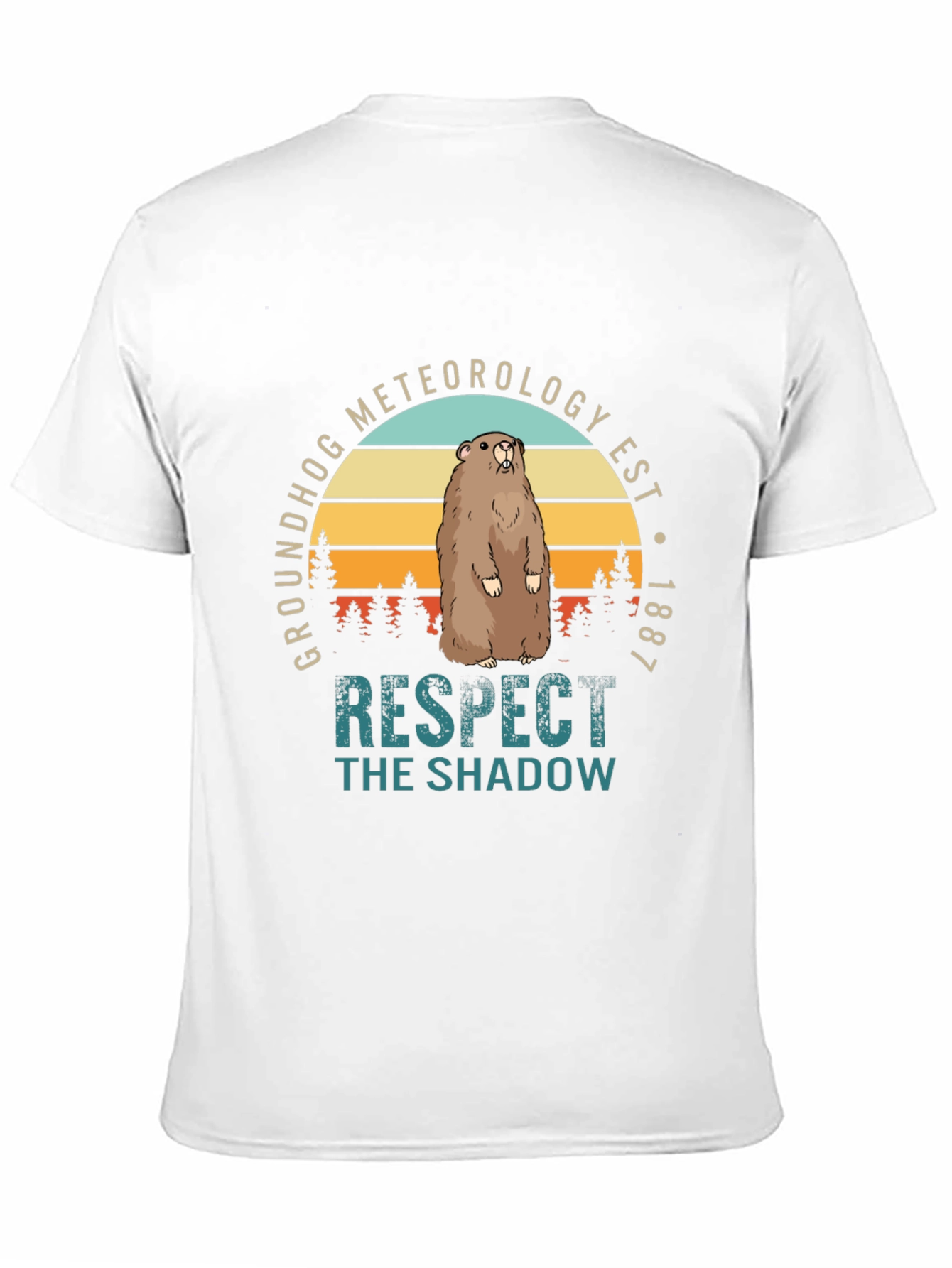 Groundhog Meteorology Shirt - Respect The Shadow