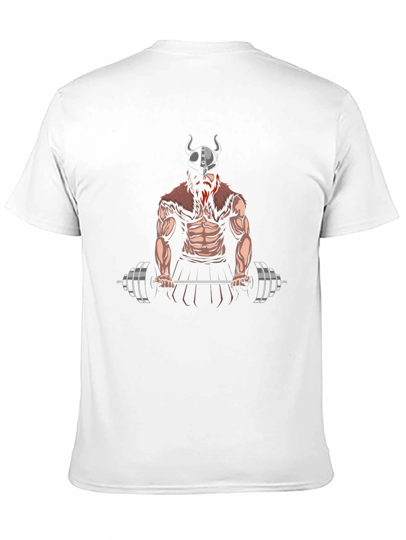 Viking Gym T-Shirt - Black Cotton Workout Tee